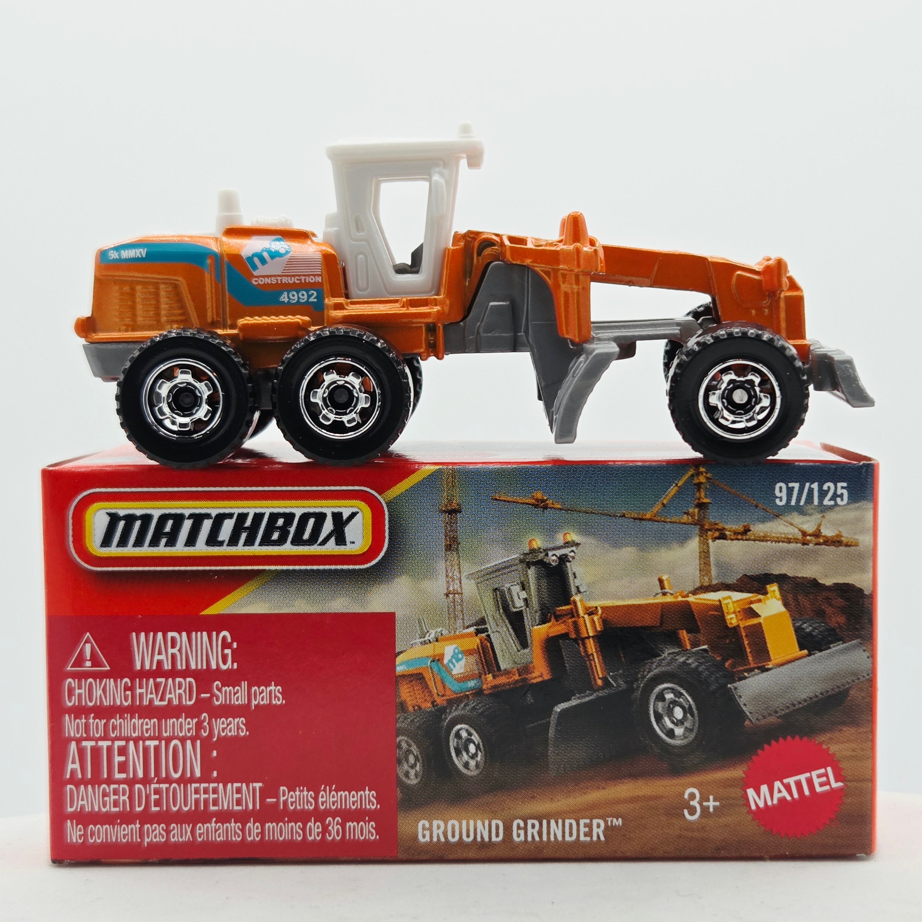 Matchbox MBX Ground Grinder "M8" (2026 Mix 9 J Basic - Power Grabs)
