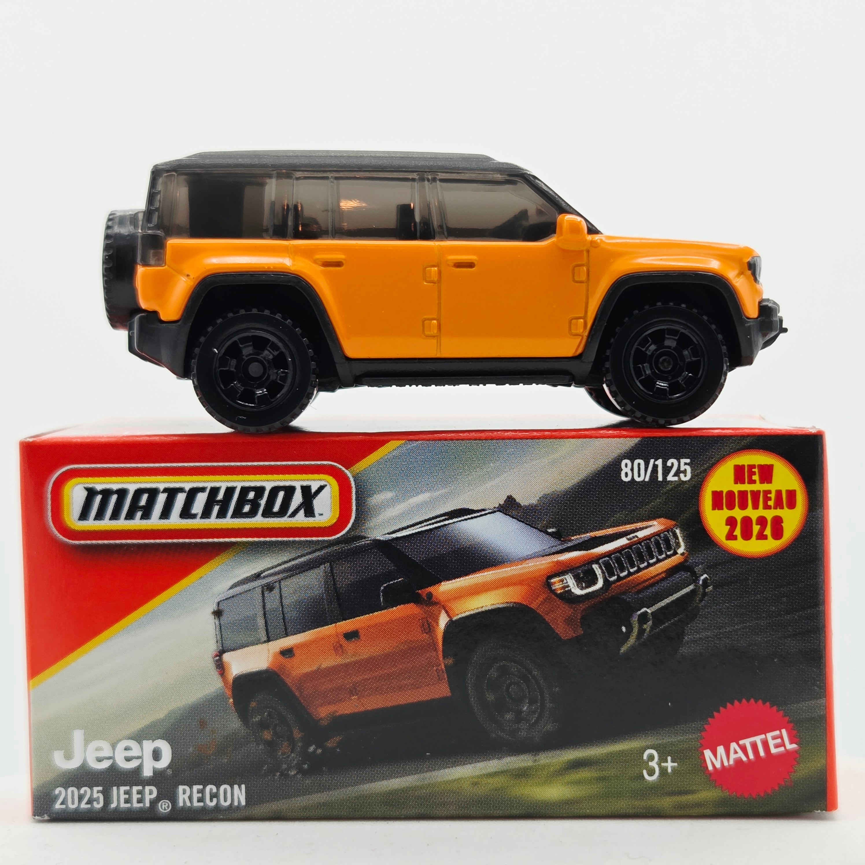 Matchbox '25 Jeep Recon (2026 Mix 8 H Basic - Power Grabs)