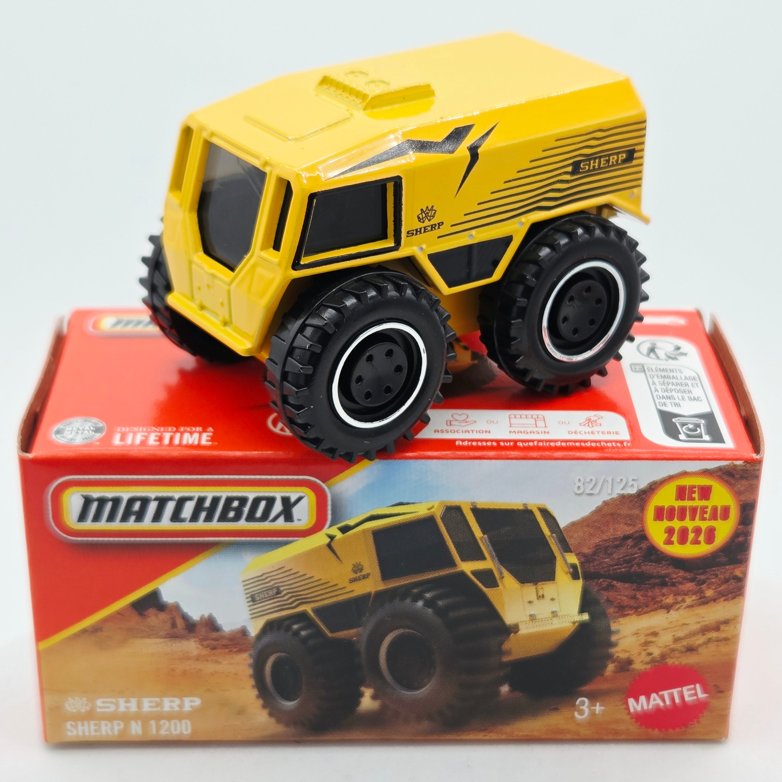 Matchbox Sherp N 1200 (2026 Mix 8 H Basic - Power Grabs)