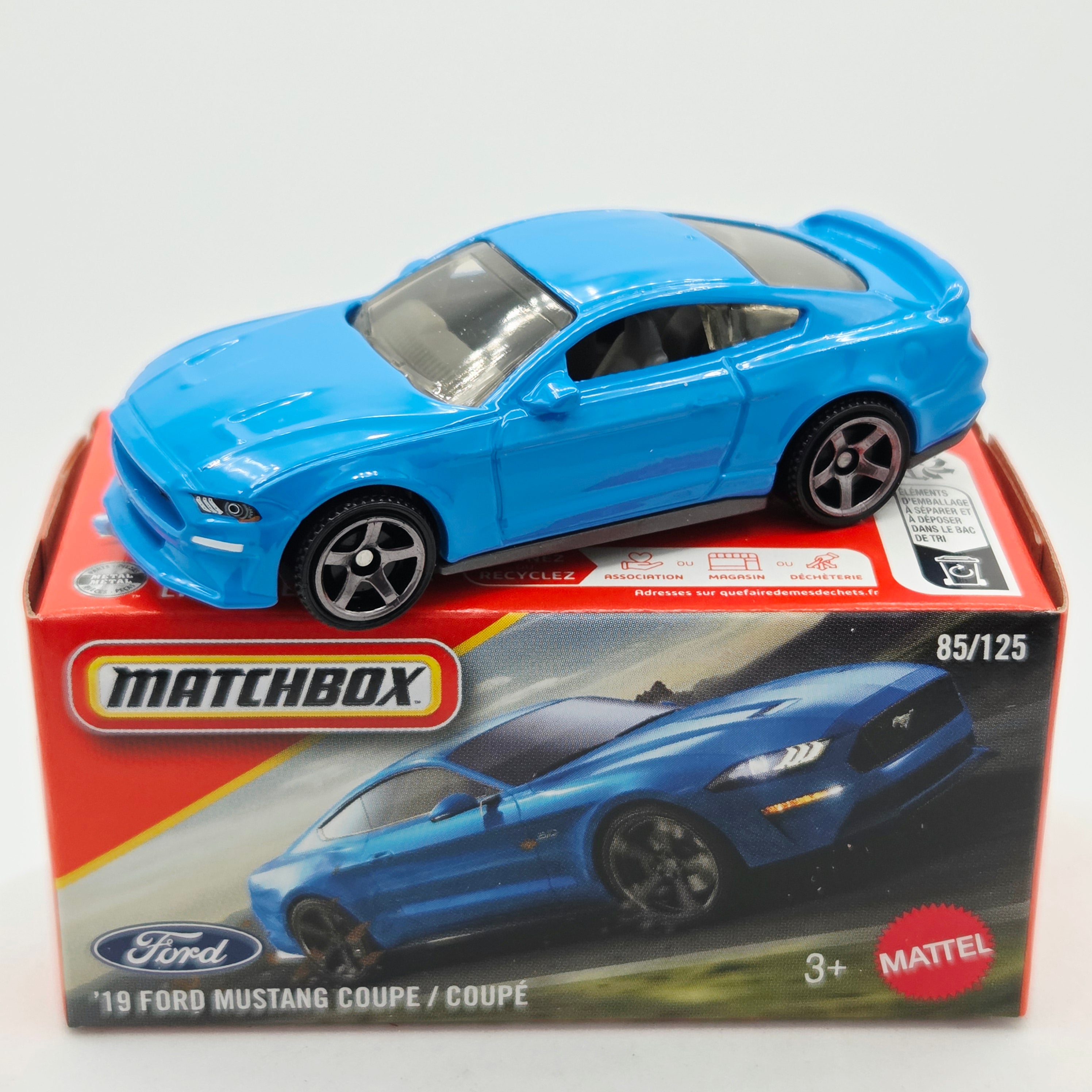 Matchbox '19 Ford Mustang Coupe (2026 Mix 9 J Basic - Power Grabs)