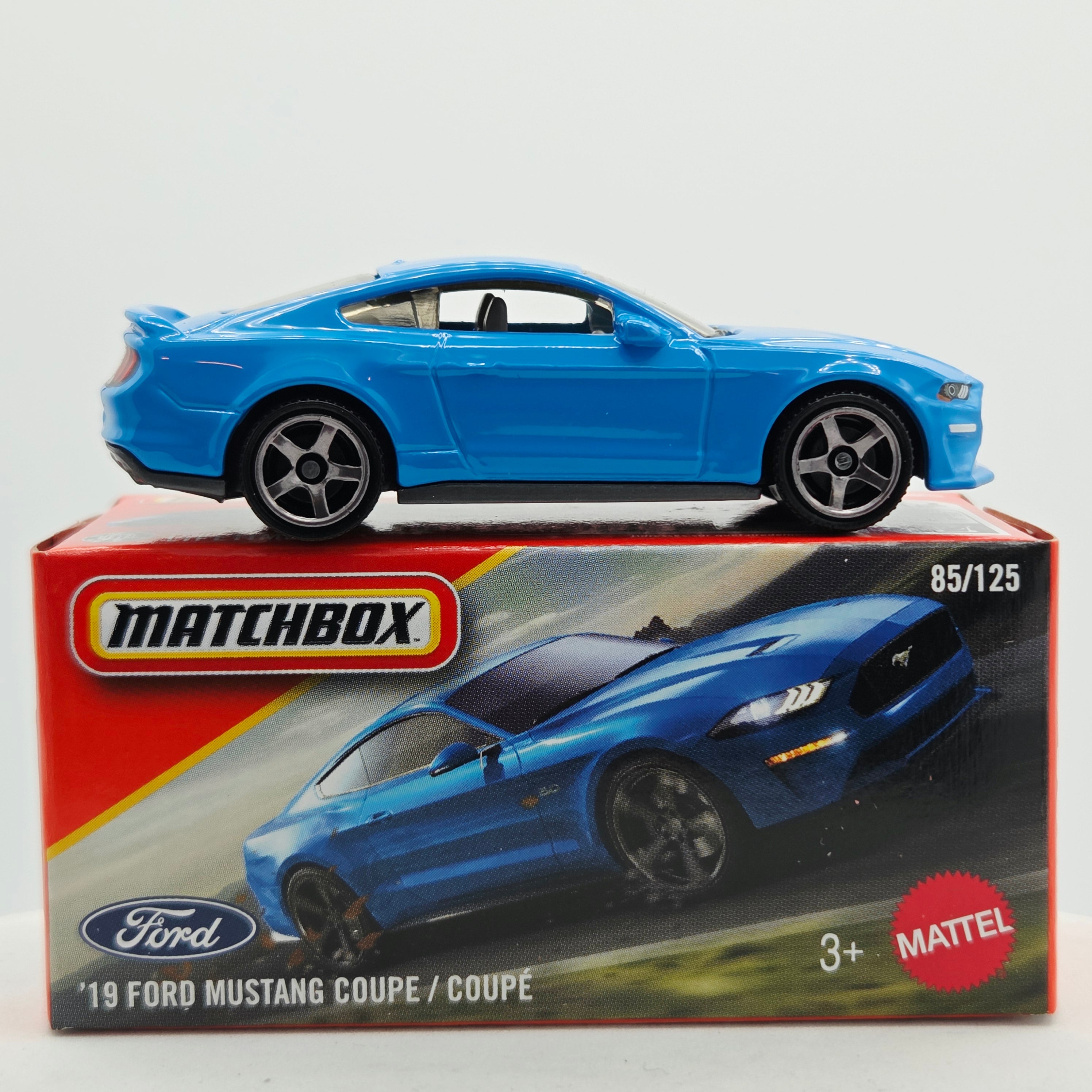 Matchbox '19 Ford Mustang Coupe (2026 Mix 9 J Basic - Power Grabs)