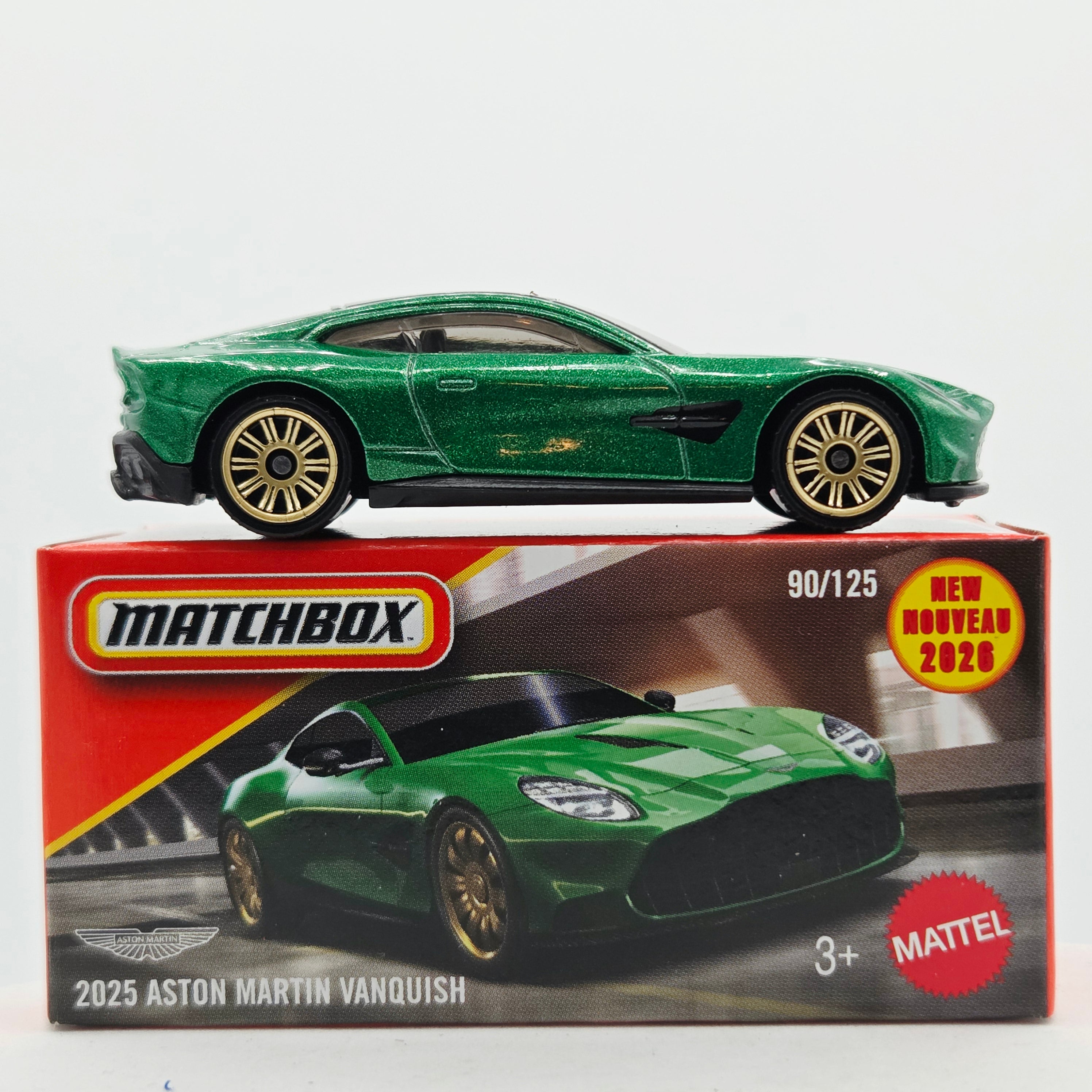Matchbox '25 Aston Martin Vanquish (2026 Mix 9 J Basic - Power Grabs)