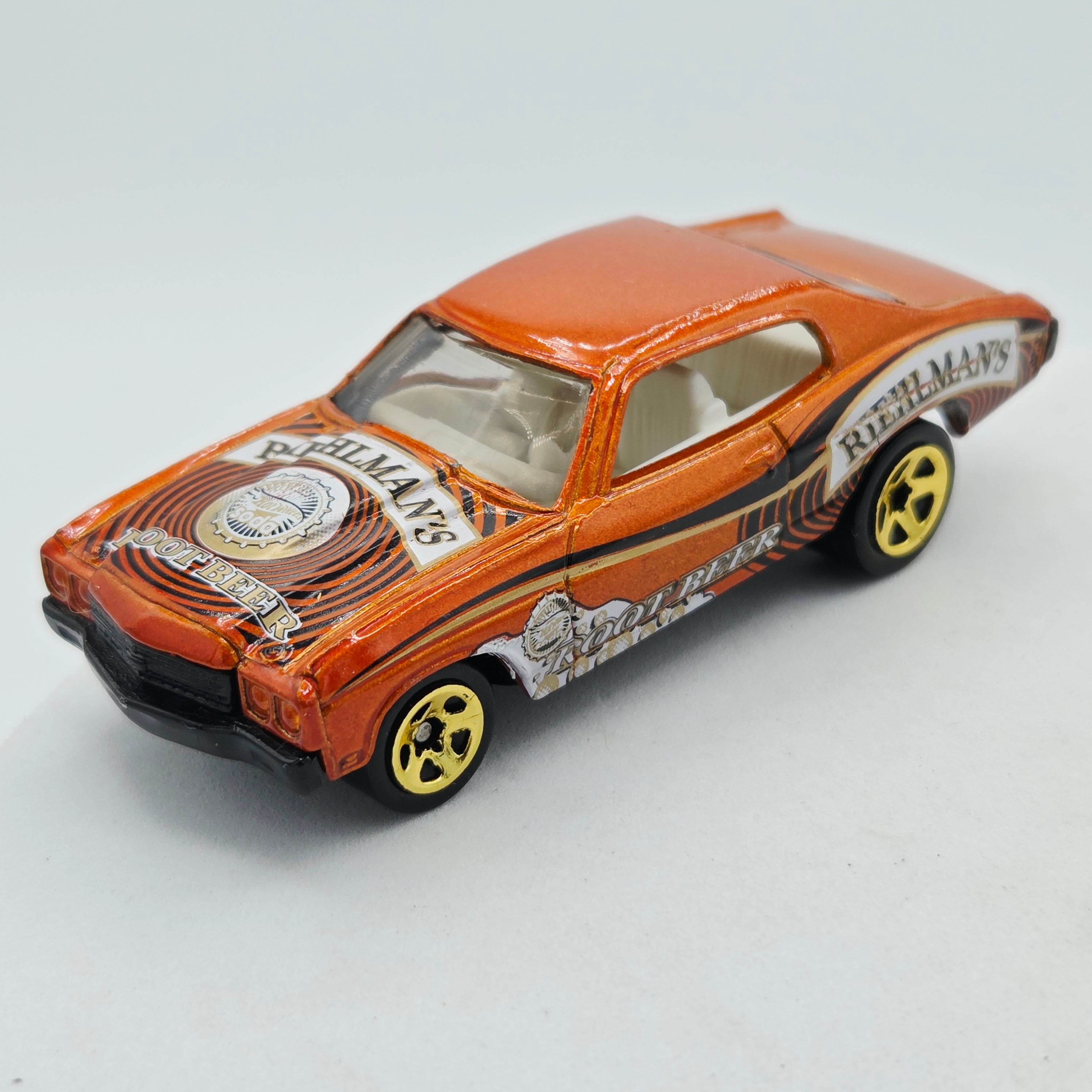Hot Wheels '70 Chevrolet Chevelle SS "Root Beer" (2002 HW Basic - Carbonated Cruisers)