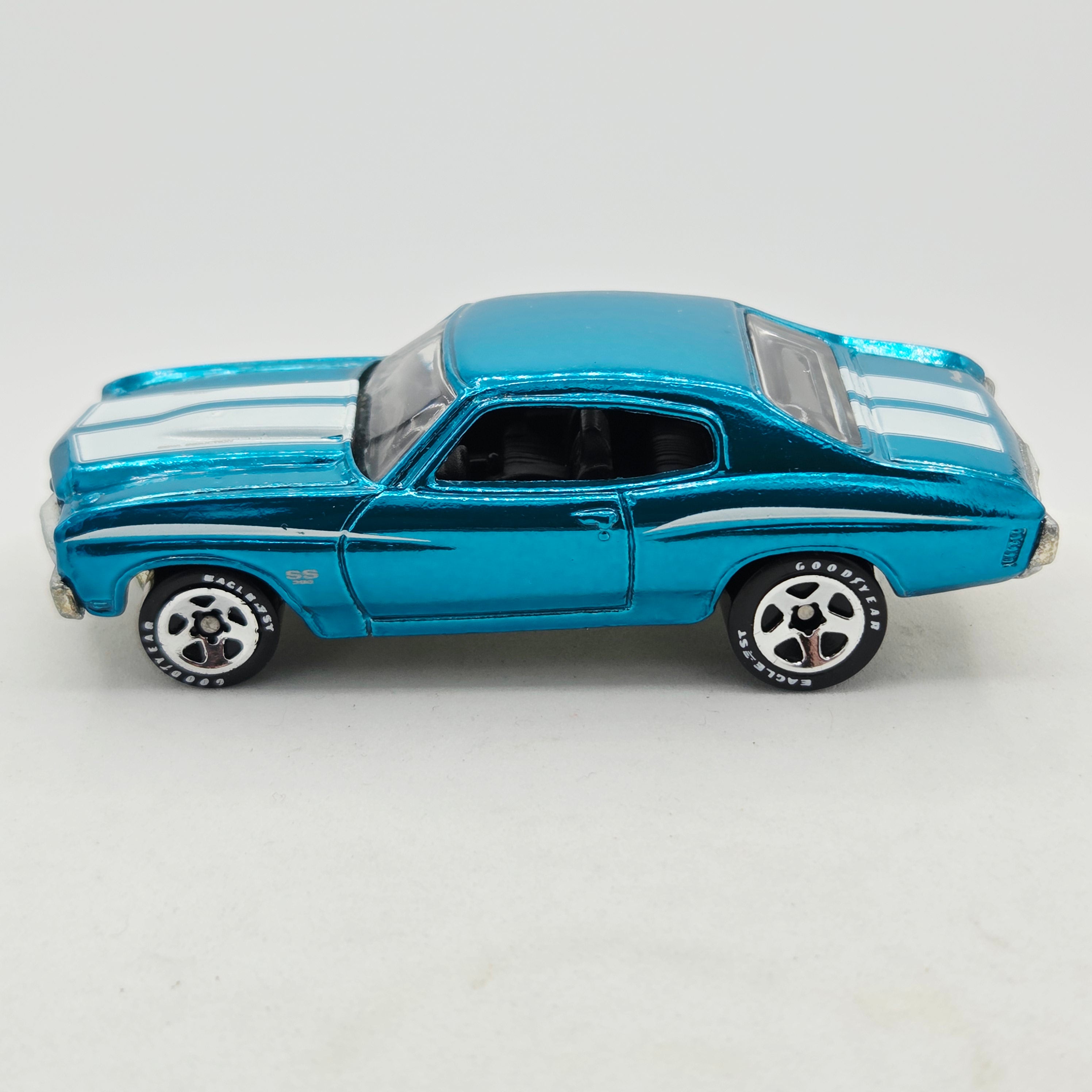 Hot Wheels '70 Chevrolet Chevelle SS, Blue (2004 HW Classics Series 1)