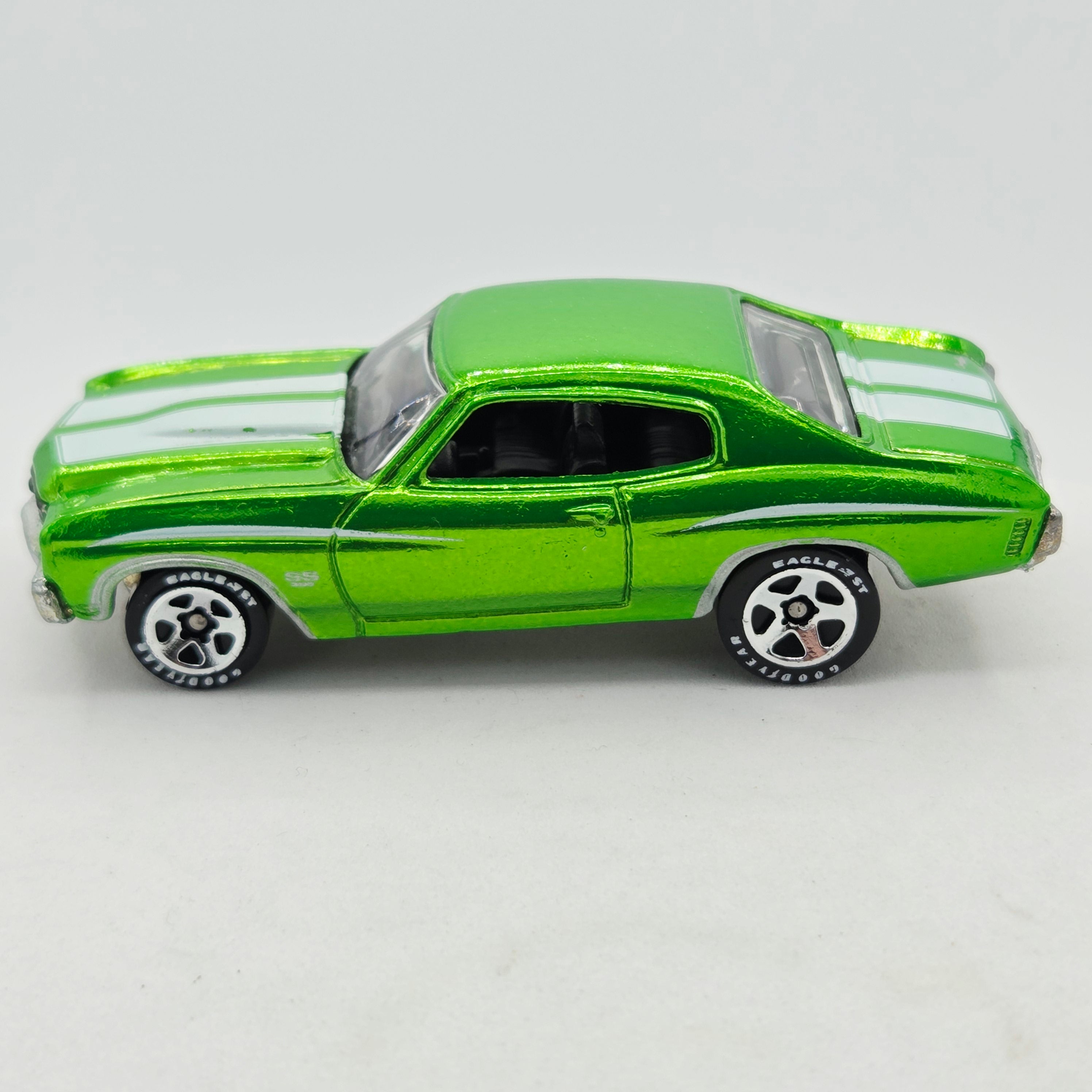 Hot Wheels '70 Chevrolet Chevelle SS, Green (2004 HW Classics Series 1)