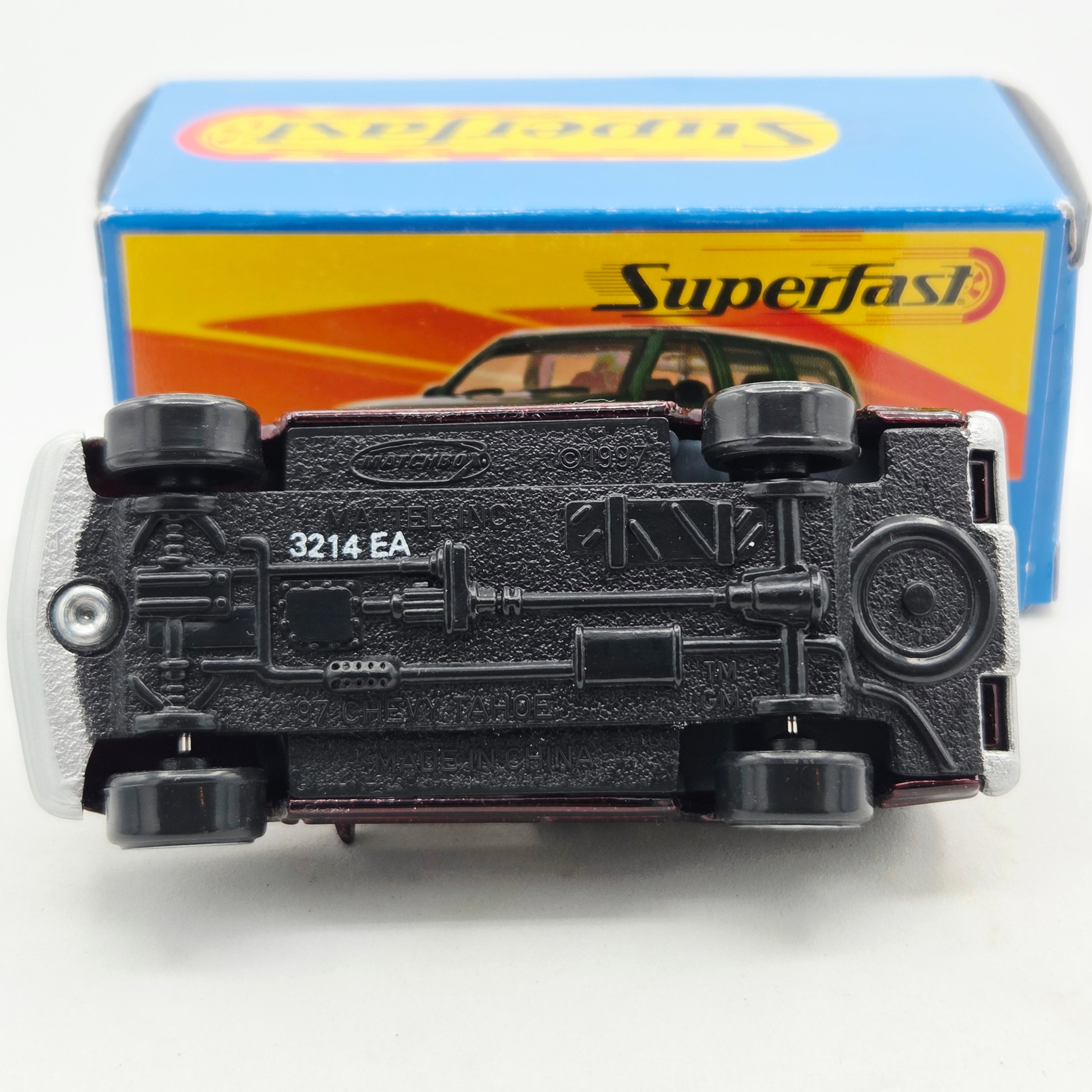 Matchbox Chevrolet Tahoe #74 (2004 MBX Superfast)
