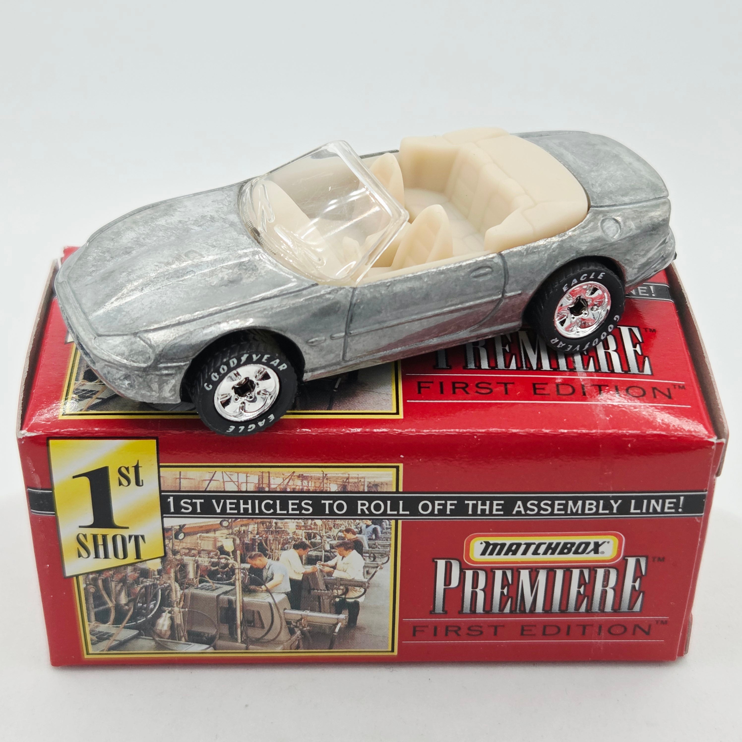 Matchbox Jaguar XK8 - ZAMAC (1998 MBX Premiere Collection - First Edition)