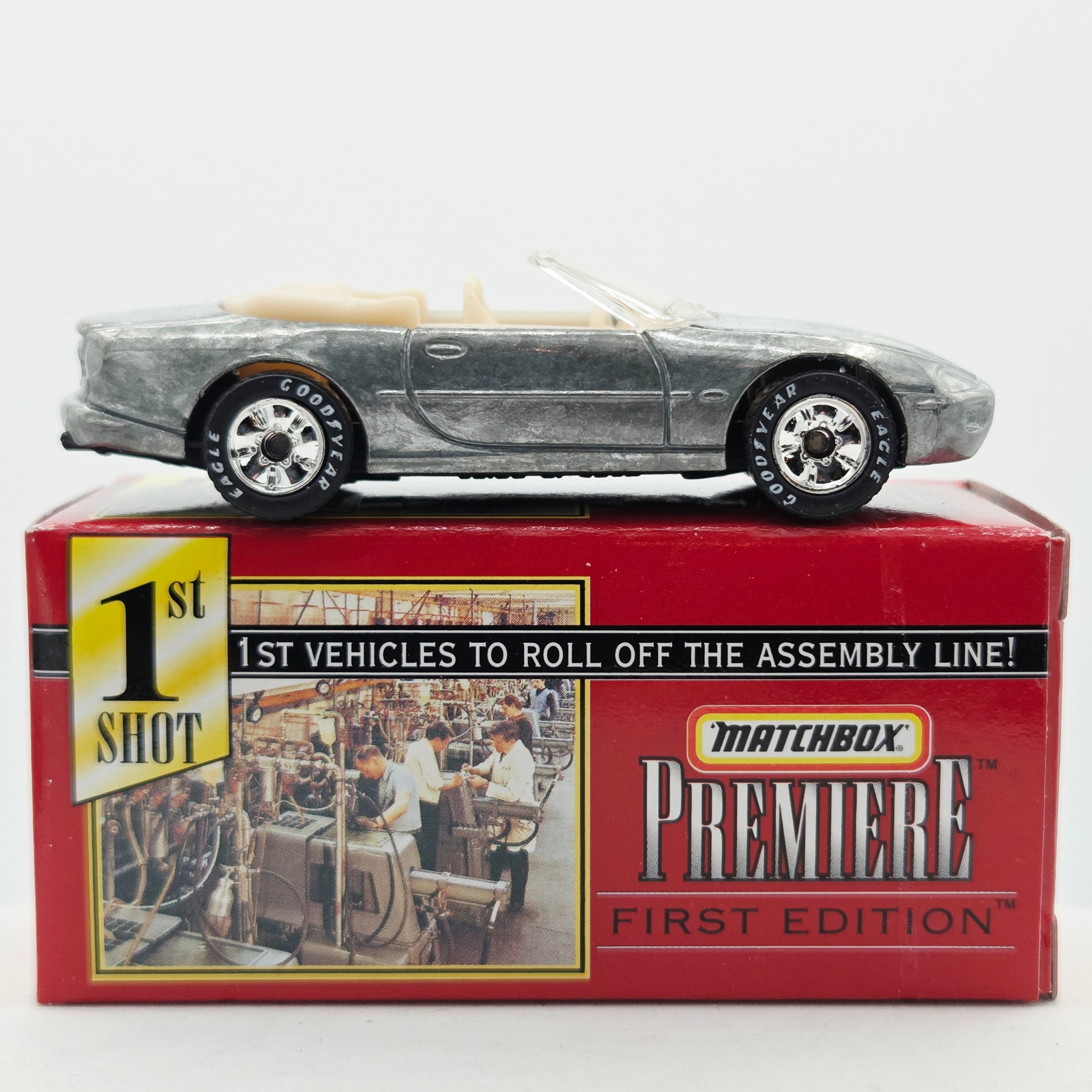 Matchbox Jaguar XK8 - ZAMAC (1998 MBX Premiere Collection - First Edition)