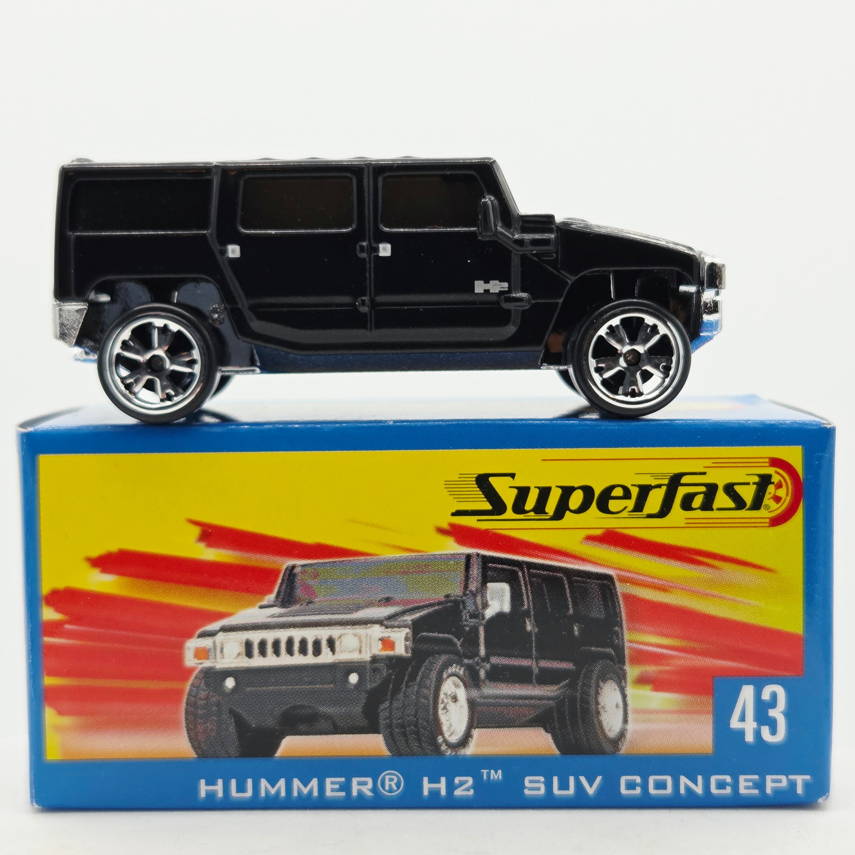 Matchbox Hummer H2 SUV Concept #43 (2004 MBX Superfast)