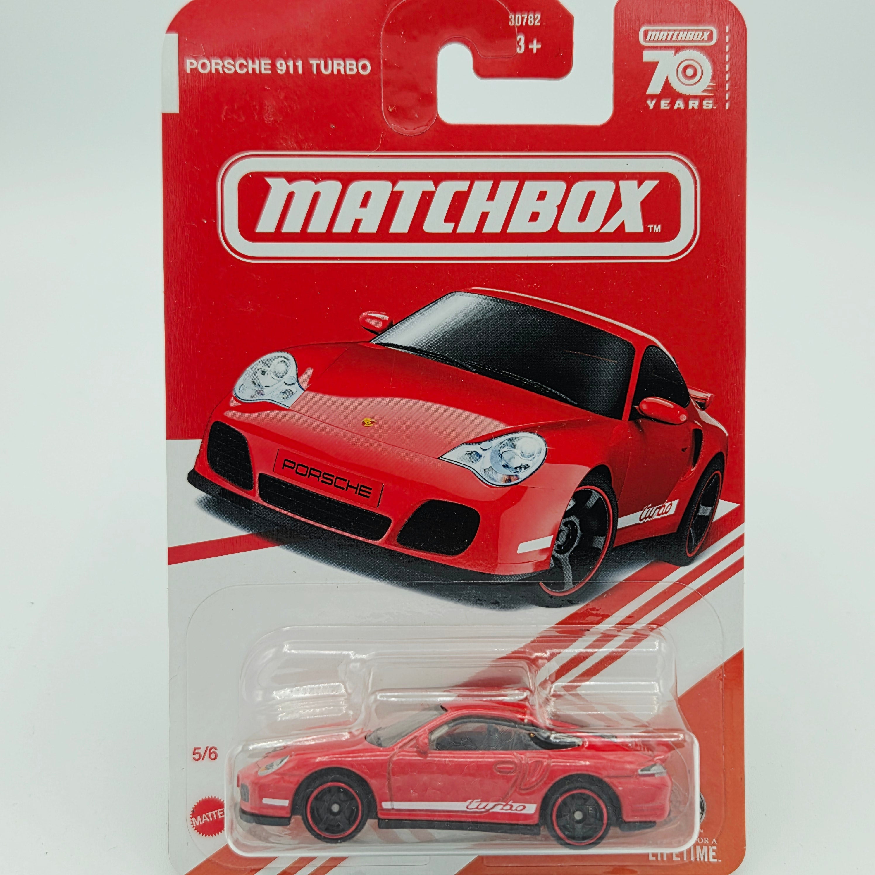 Matchbox Porsche 911 Turbo (2023 MBX Red Edition - Target Exclusive)