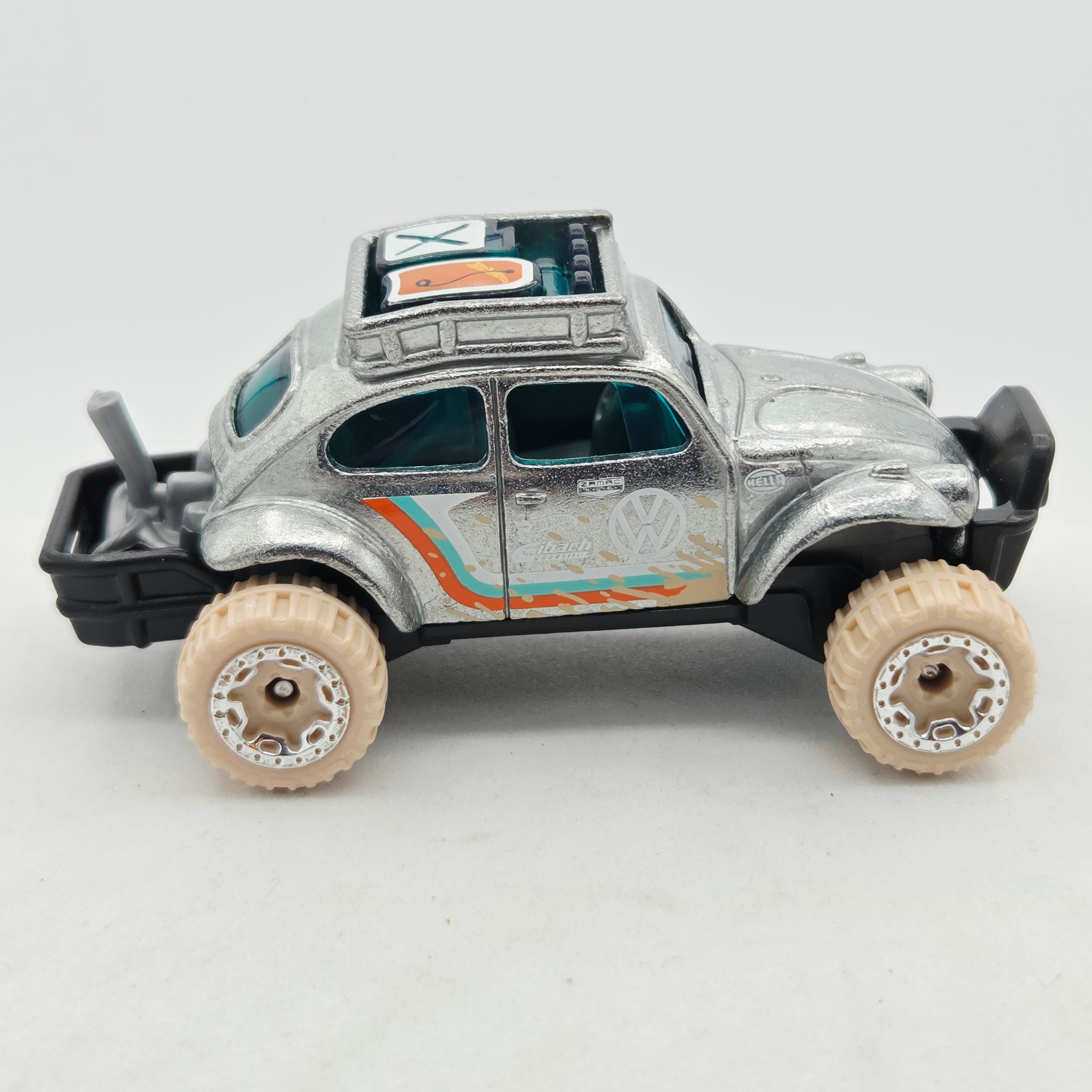Hot Wheels Volkswagen Baja Bug - ZAMAC (2022 HW Basic - Mud Studs)