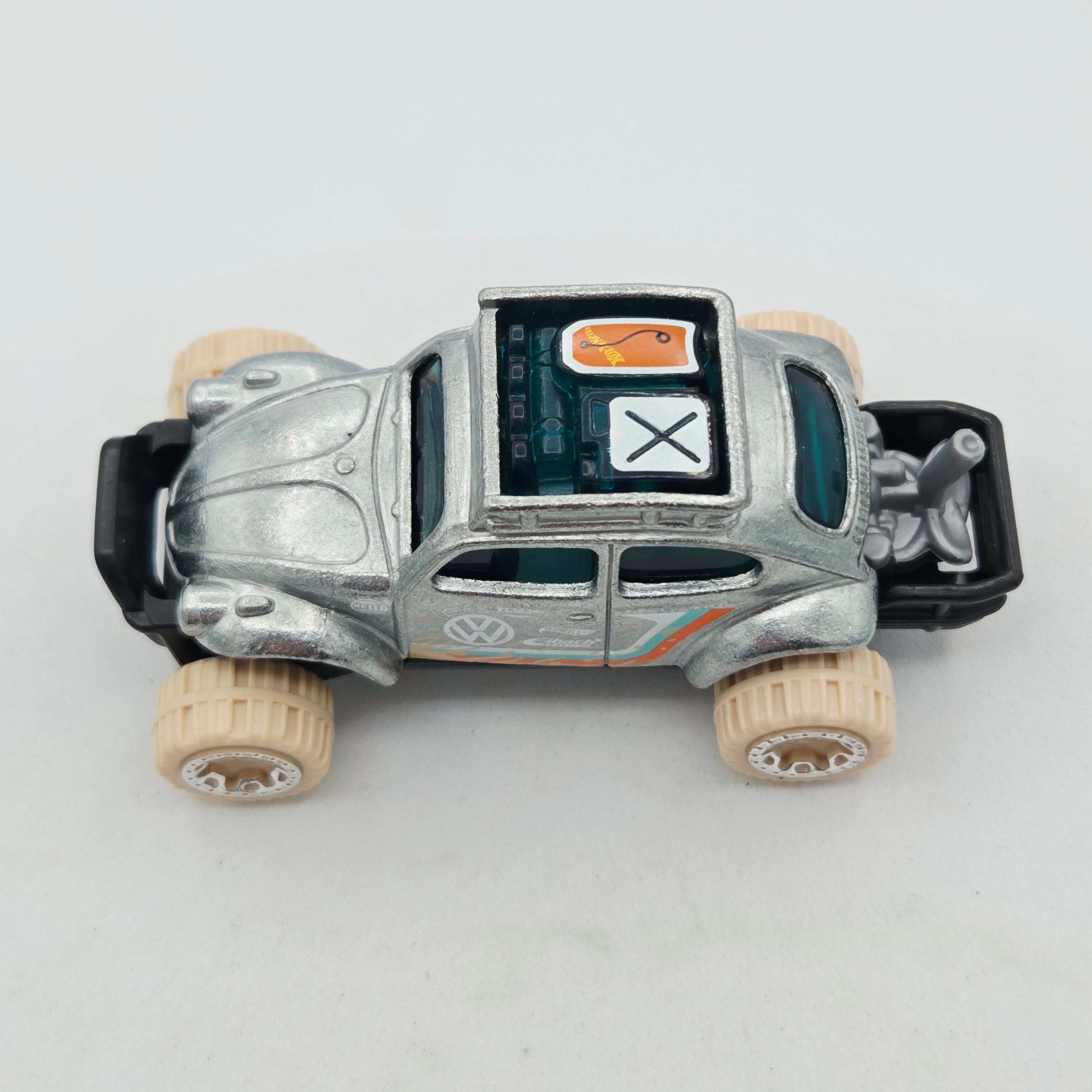 Hot Wheels Volkswagen Baja Bug - ZAMAC (2022 HW Basic - Mud Studs)