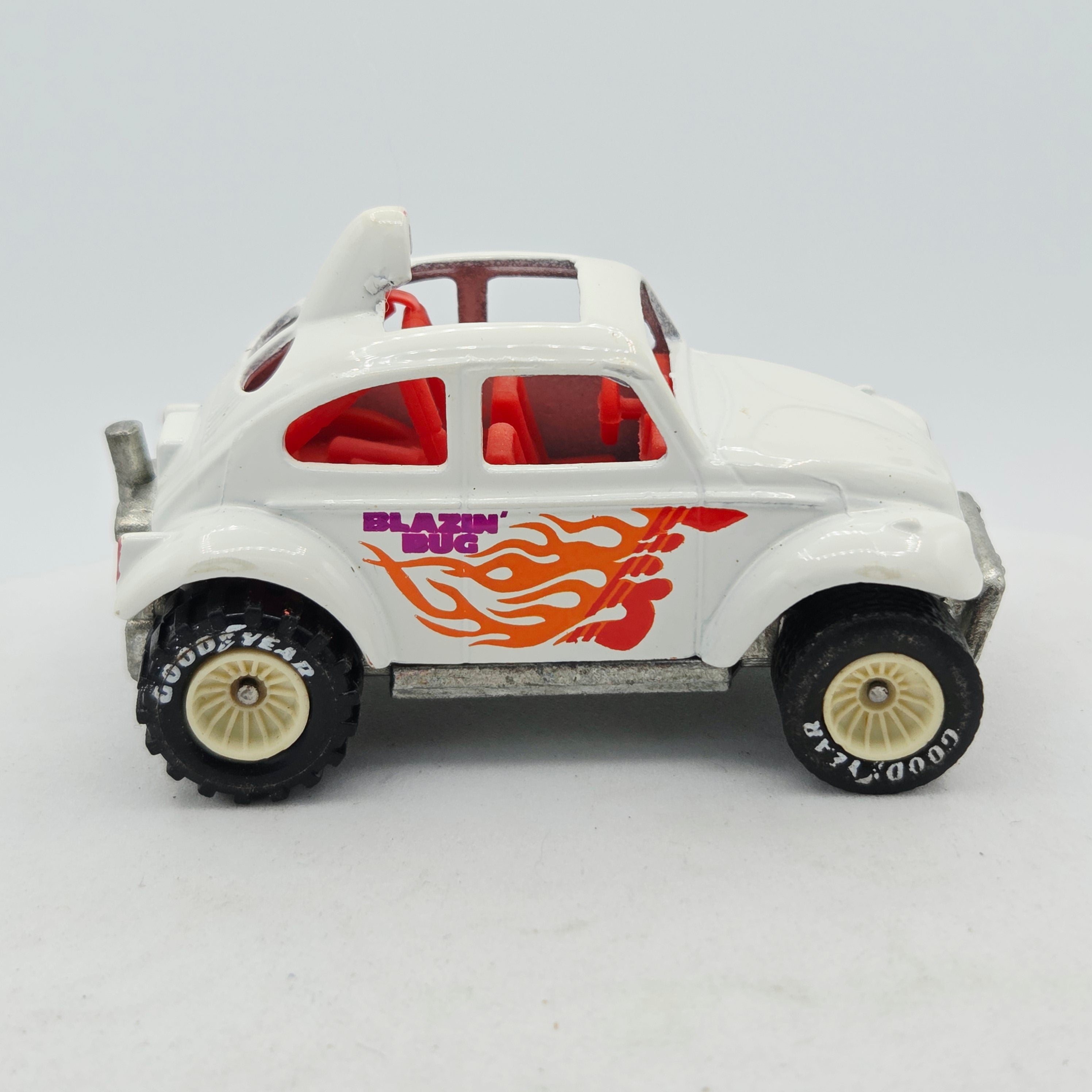 Hot Wheels Blazin' Baja Bug / Volkswagen Beetle (1987 Real Riders / Trailbusters)