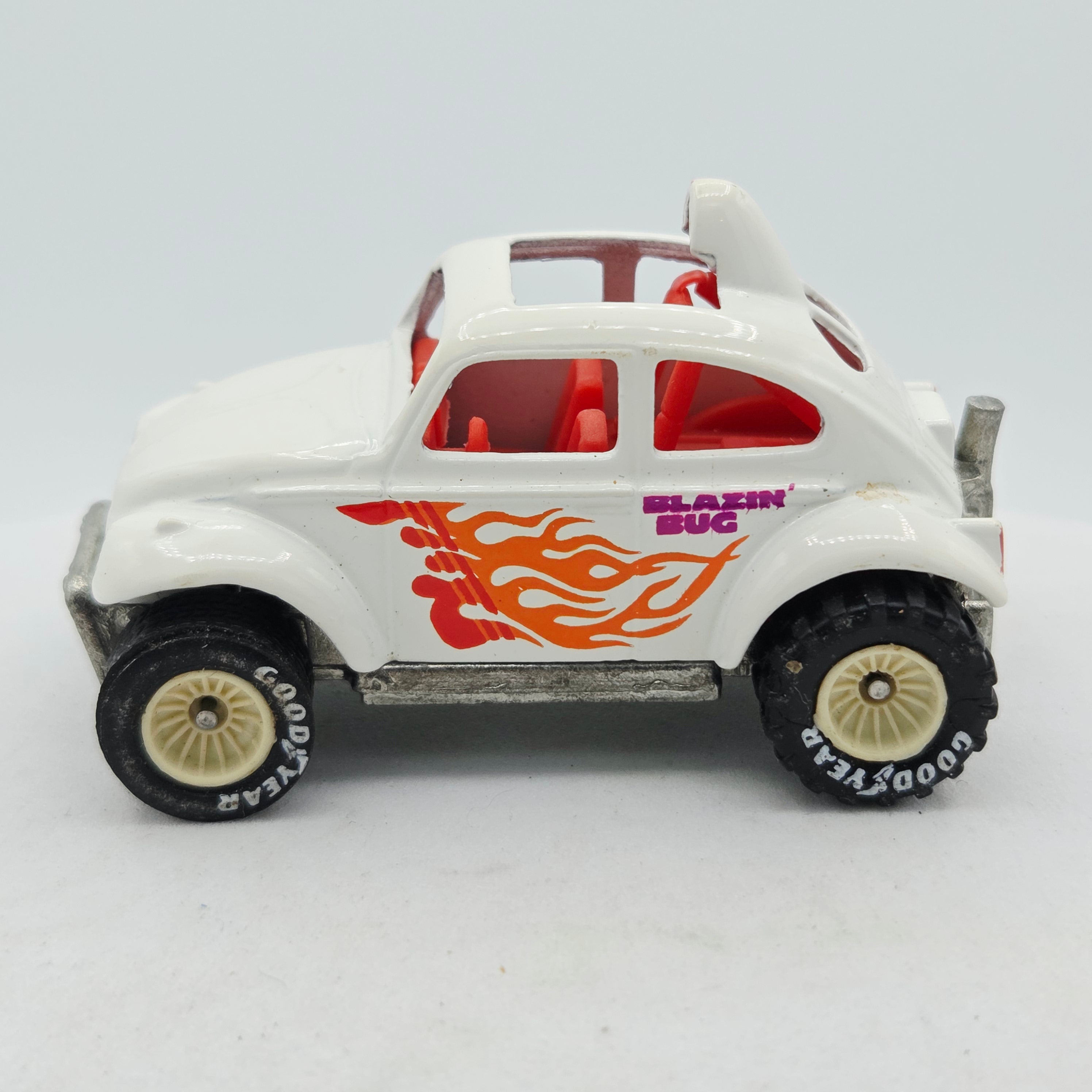 Hot Wheels Blazin' Baja Bug / Volkswagen Beetle (1987 Real Riders / Trailbusters)