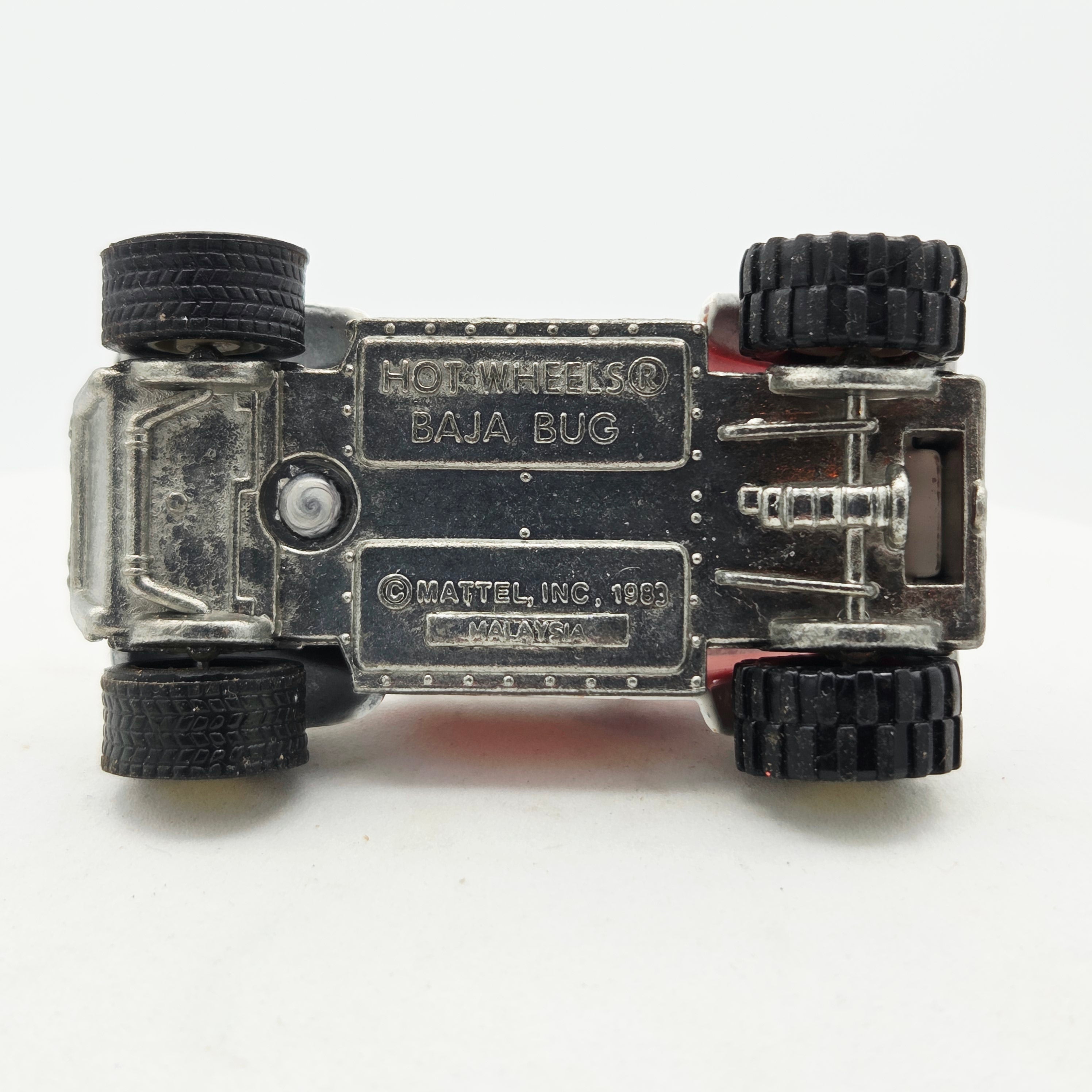 Hot Wheels Blazin' Baja Bug / Volkswagen Beetle (1987 Real Riders / Trailbusters)