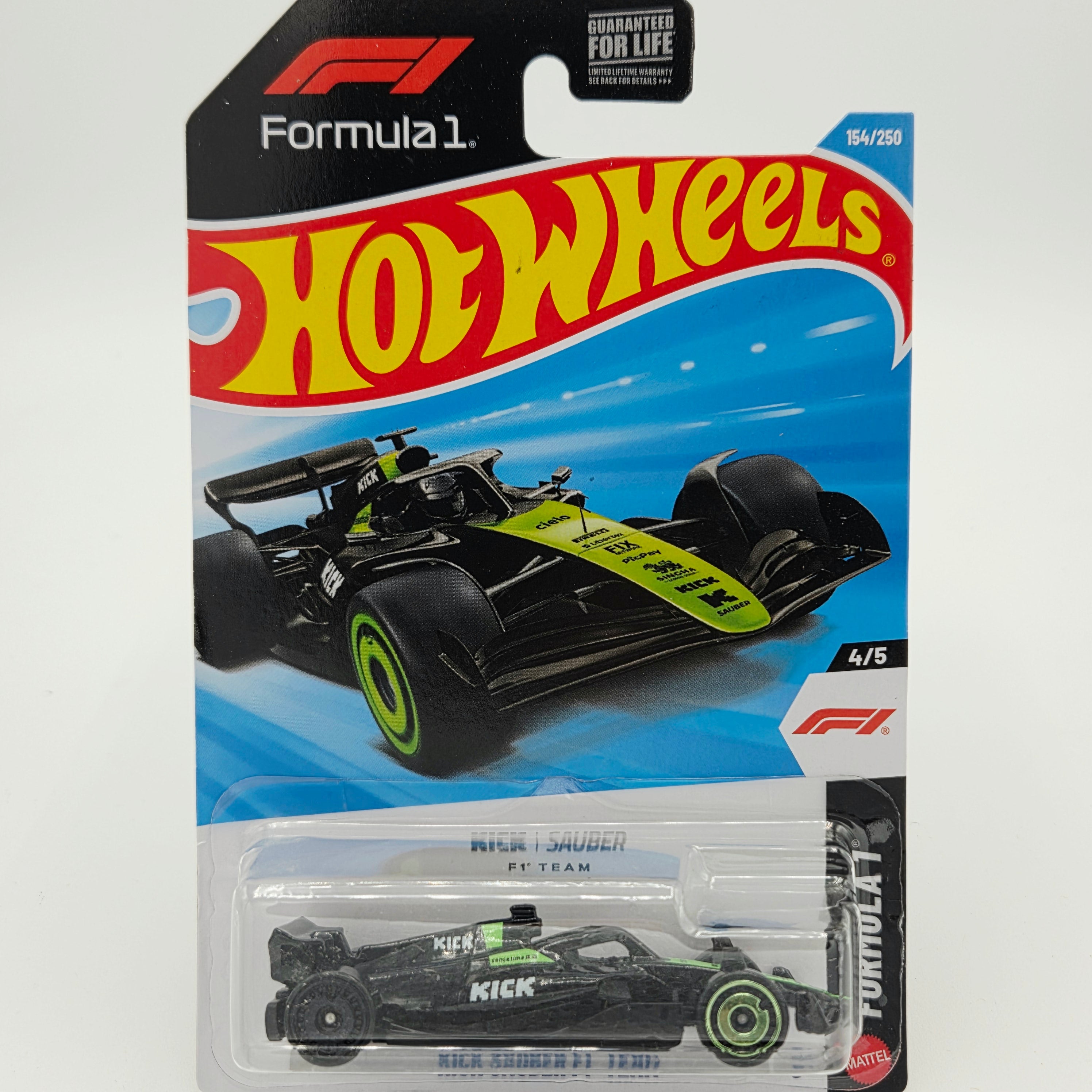 Hot Wheels Kick Sauber F1 Team (2026 HW Basic Case H - Formula One)
