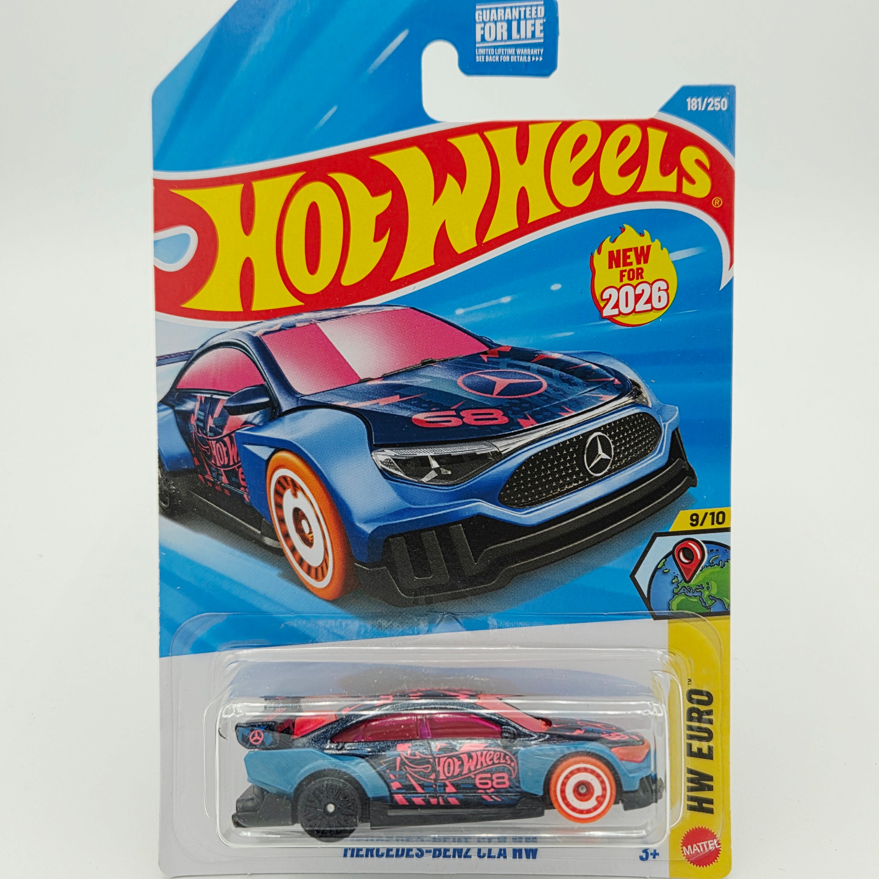 Hot Wheels Mercedes-Benz CLA HW (2026 HW Basic Case H - Euro)