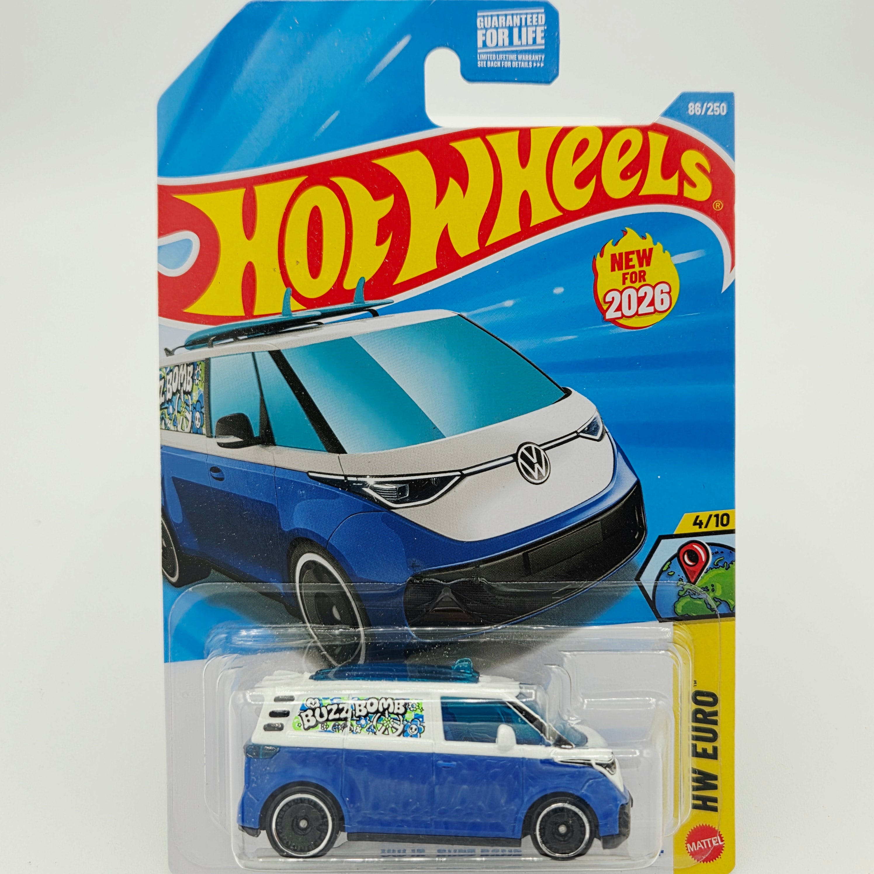 Hot Wheels VW ID Buzz (2026 HW Basic Case H - Euro)