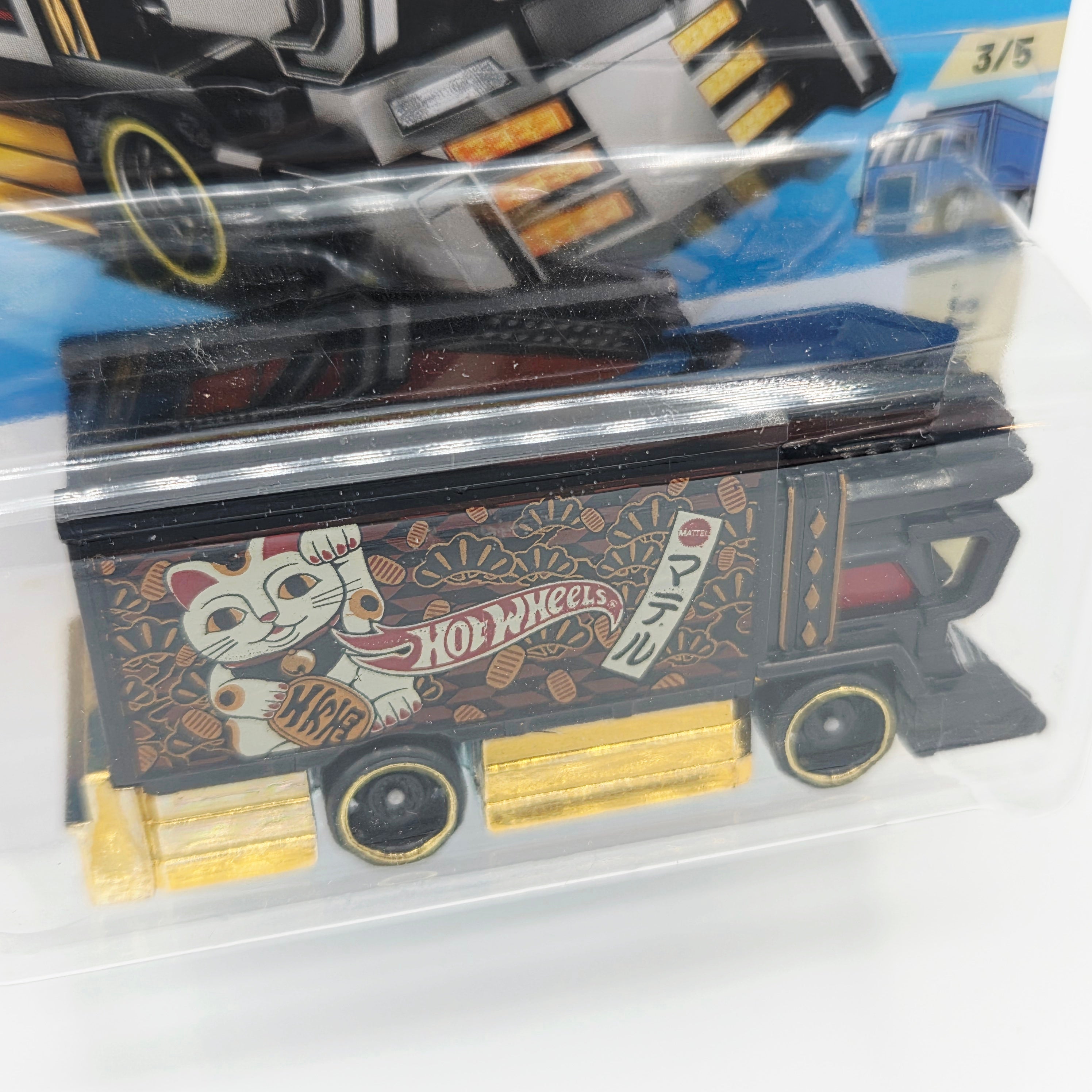 Hot Wheels Raijin Express Dekotora Truck (2026 HW Basic Case H - Heavyweights)