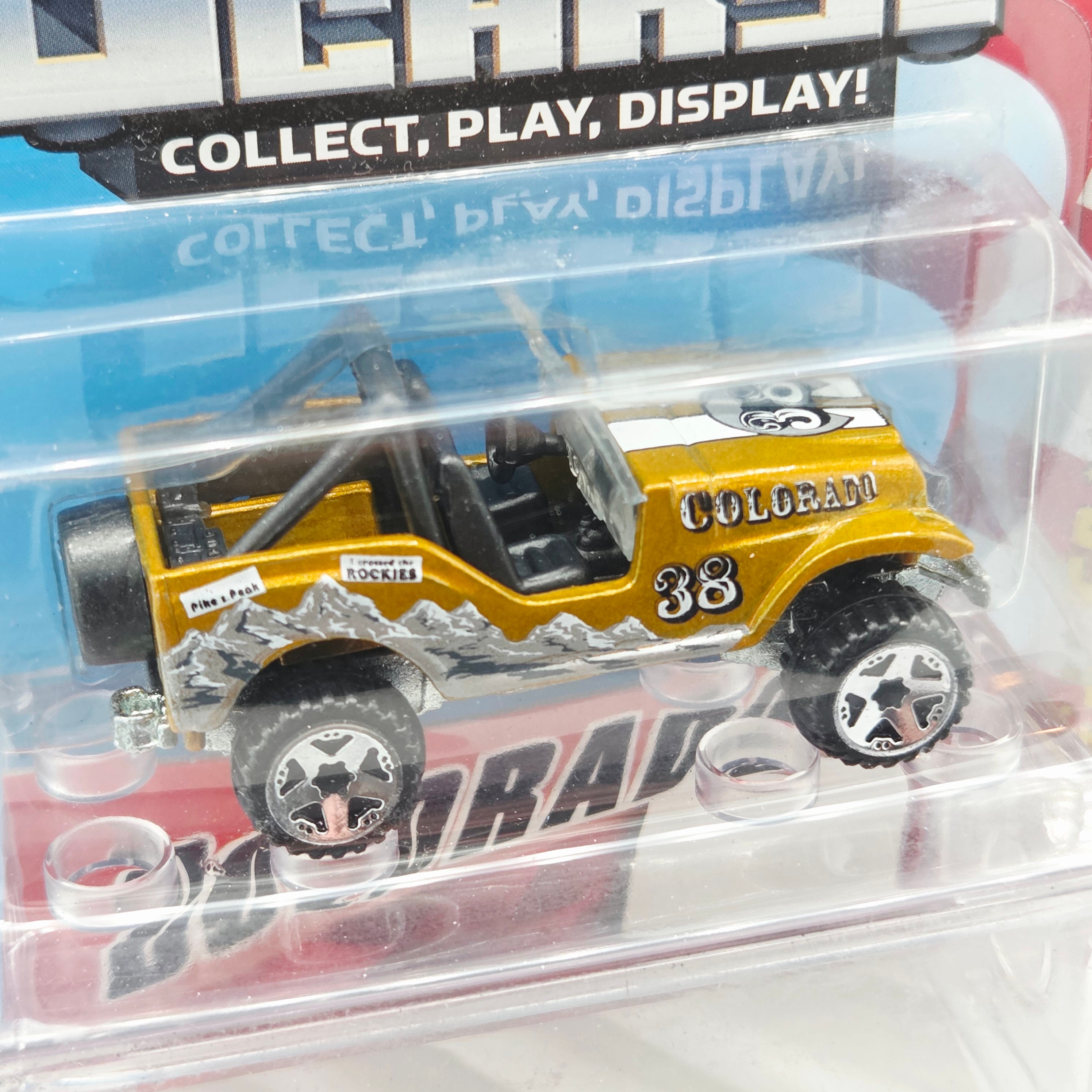 Hot Wheels Roll Patrol Jeep - Colorado (2009 HW Connect Cars)