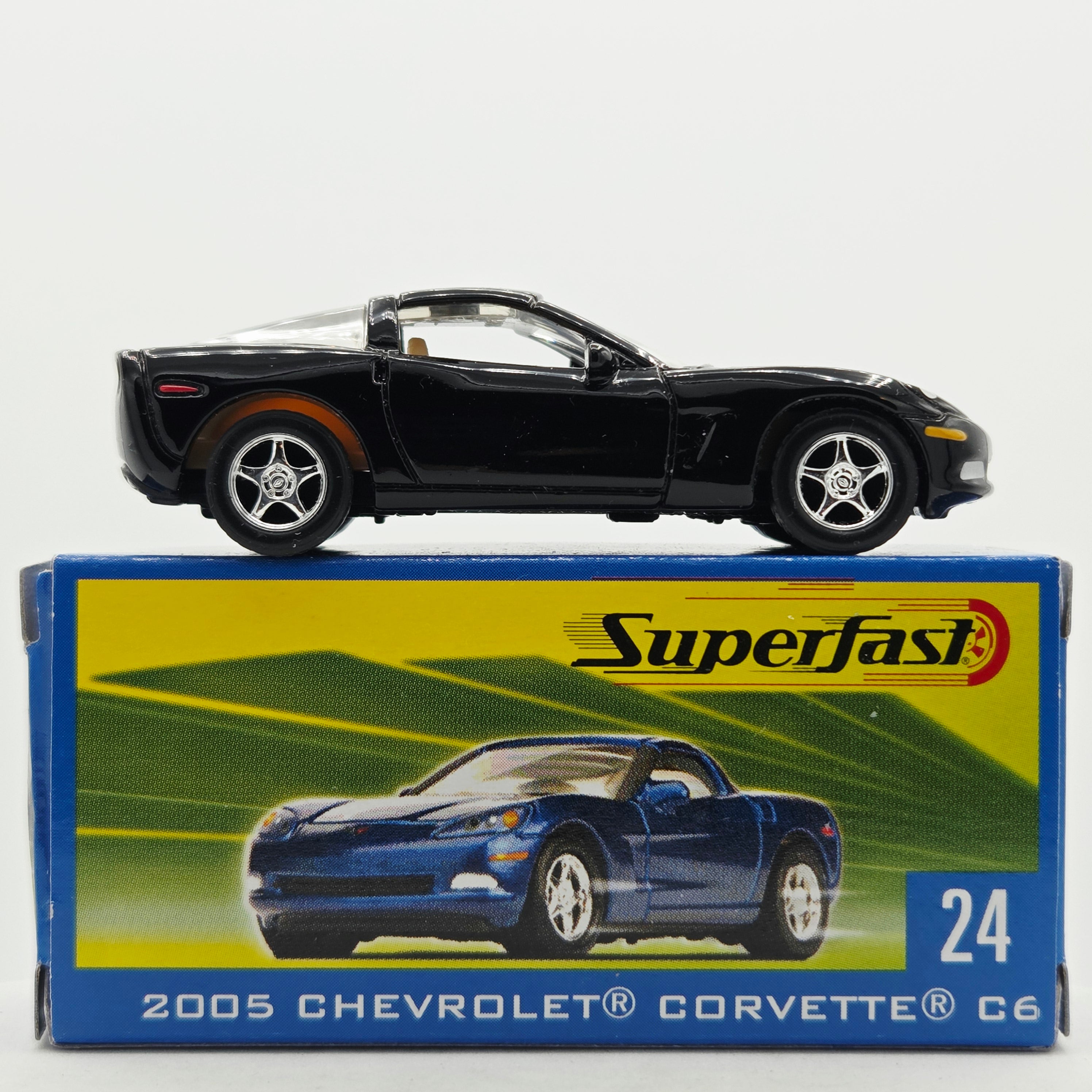 Matchbox '05 Chevrolet Corvette C6 #24 (2004 MBX Superfast)