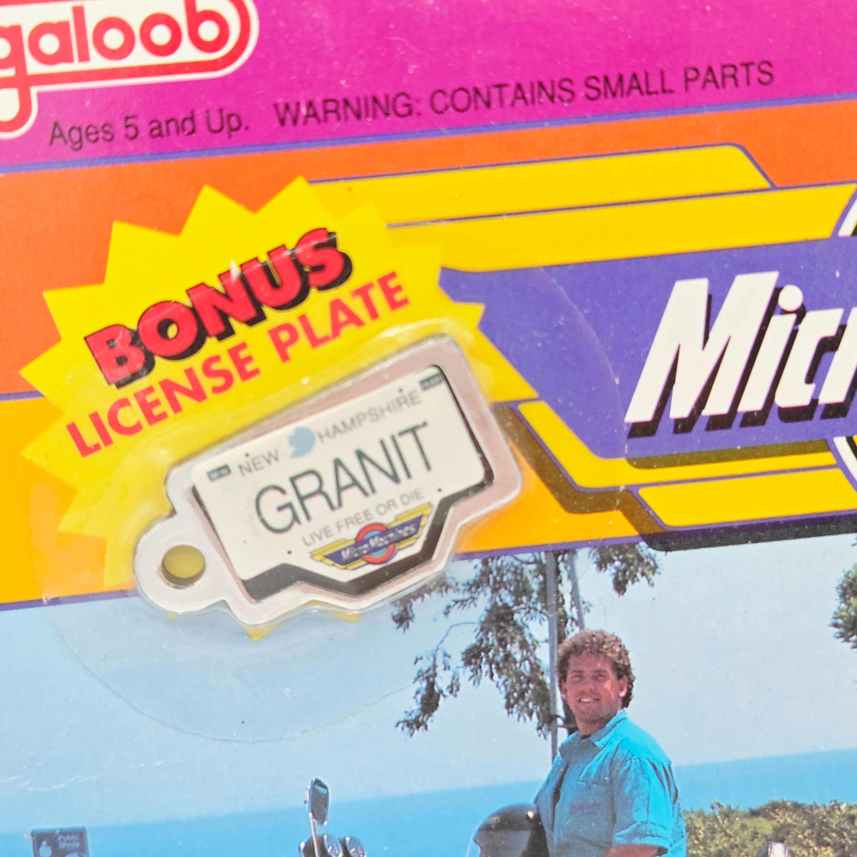 Galoob Micro Machines - Hotfoot Collection #1 - Camaro, March 707, Corvette, Kurtis Kraft (1990 World's Smallest Drivers!)