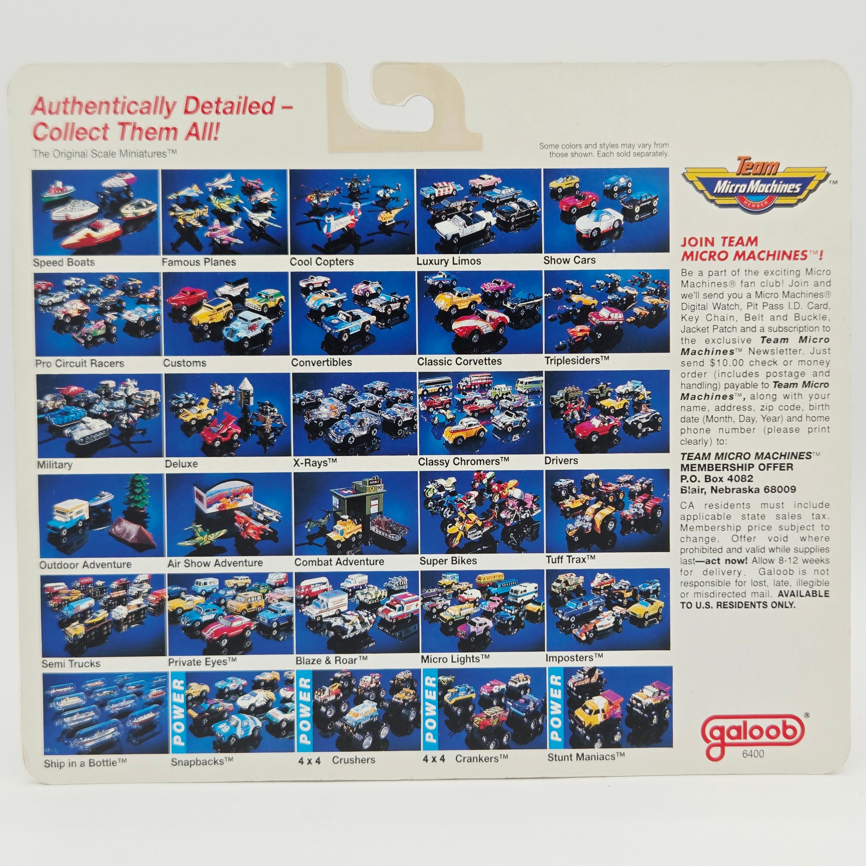 Galoob Micro Machines - Space Collection #2 - Moon Landing (1990 Deluxe - Real Moving Parts)