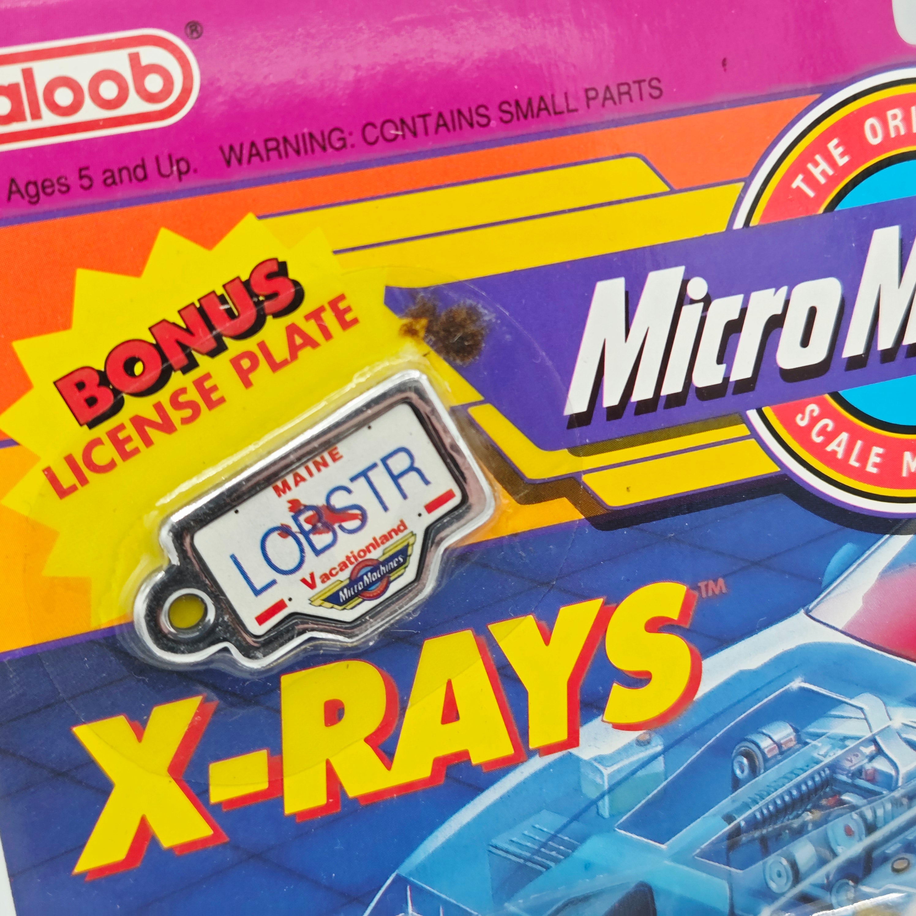 Galoob Micro Machines - X-Rays Collection #1 - Porsche, Lamborghini, Roadmaster (1990 See-Thru Vehicles & Moving Parts)