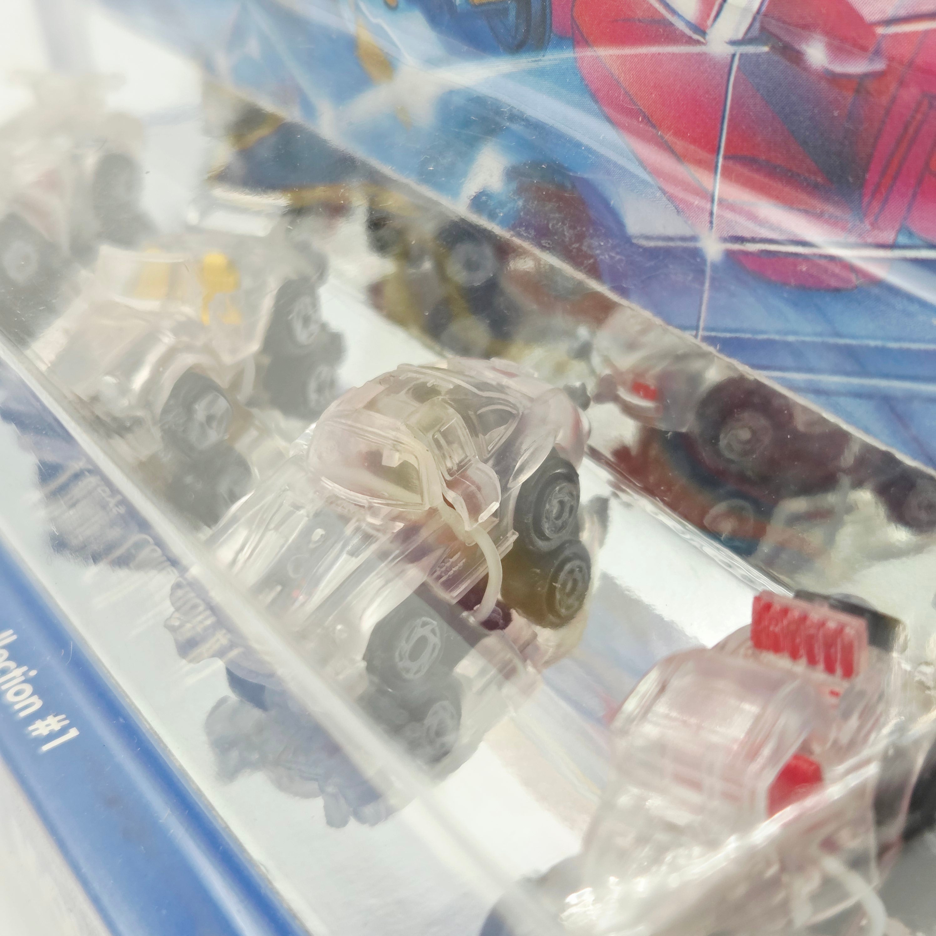 Galoob Micro Machines - X-Rays Collection #1 - Porsche, Lamborghini, Roadmaster (1990 See-Thru Vehicles & Moving Parts)
