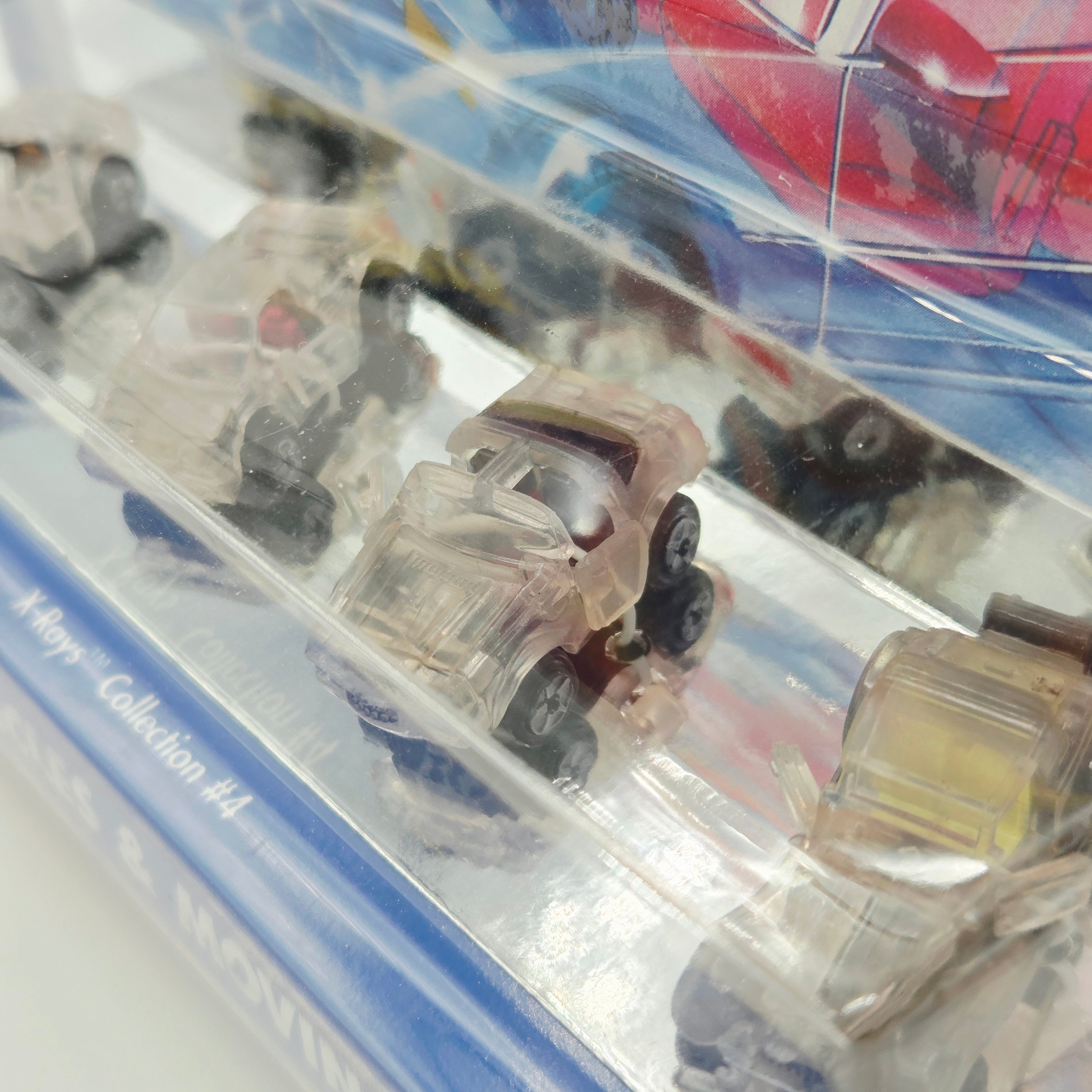 Galoob Micro Machines - X-Rays Collection #2 - Ferrari, Camaro, Dusenberg (1990 See-Thru Vehicles & Moving Parts)
