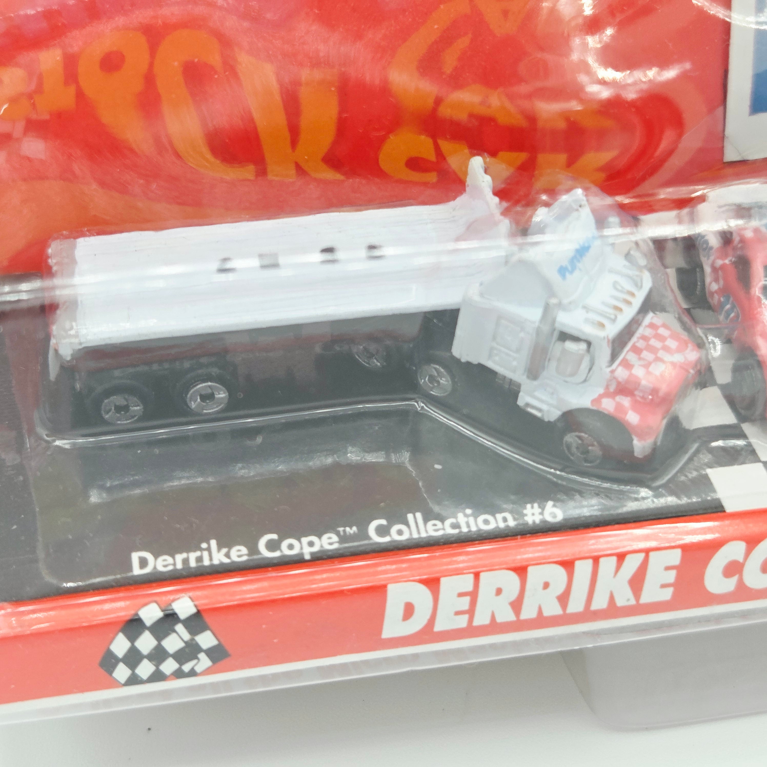 Galoob Micro Machines - Derrick Cope #10 - Semi Truck, Squarebody Truck, Stock Car (1991 Stock Car Superstars)