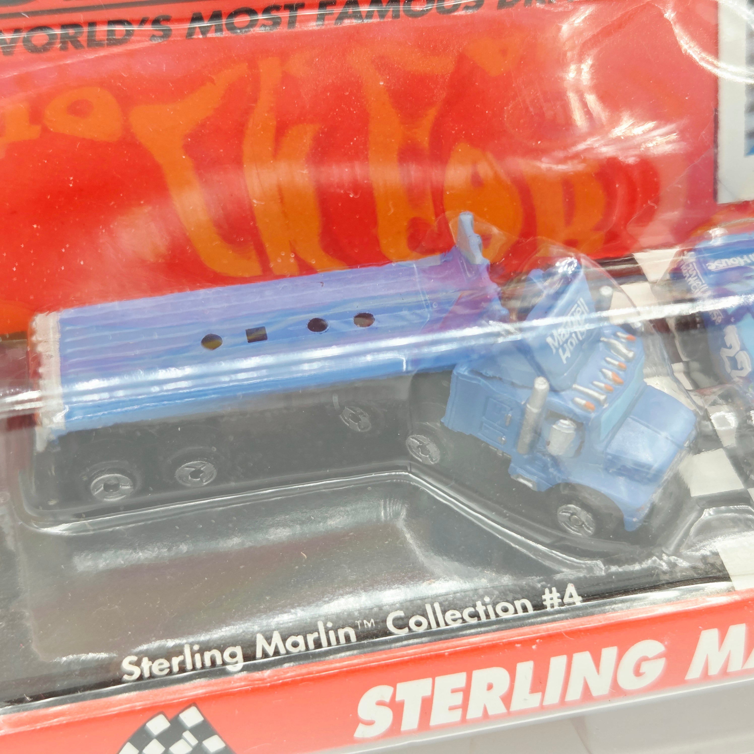 Galoob Micro Machines - Sterling Martin #22 - Semi Truck, Ambulance, Stock Car (1991 Stock Car Superstars)