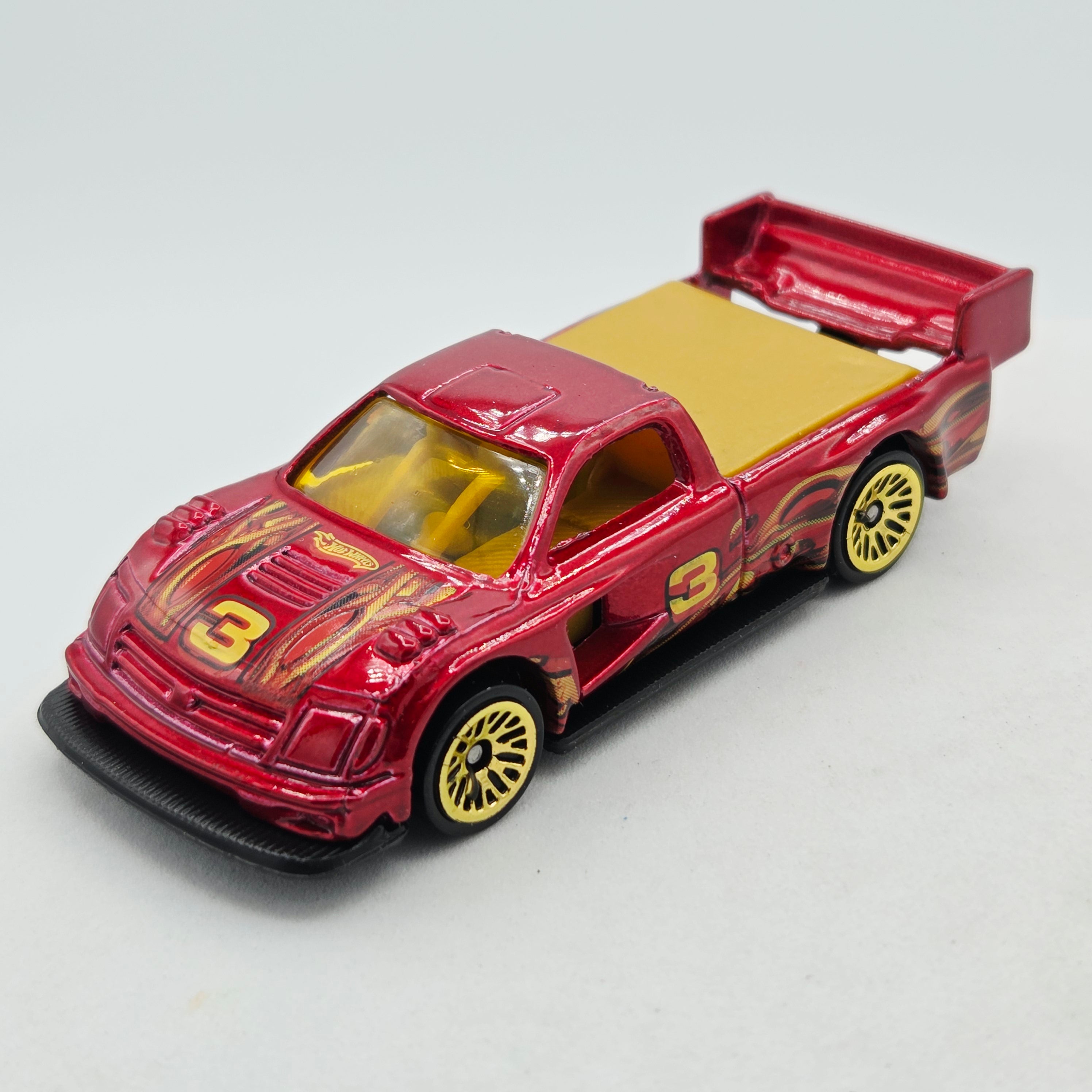 Hot Wheels Pikes Peak Toyota Tacoma (2011 HW Basic - Thrill Racers Volcano)