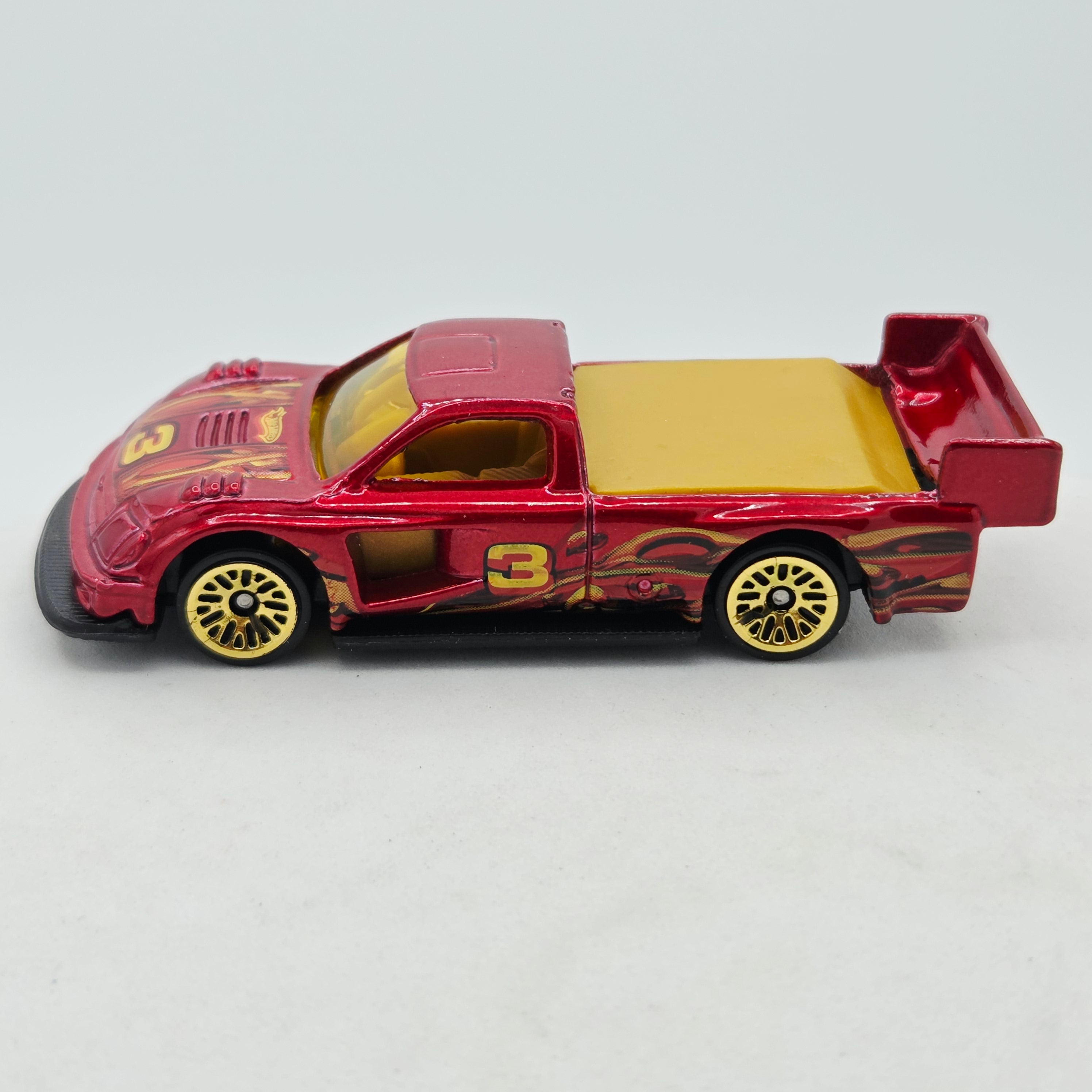 Hot Wheels Pikes Peak Toyota Tacoma (2011 HW Basic - Thrill Racers Volcano)