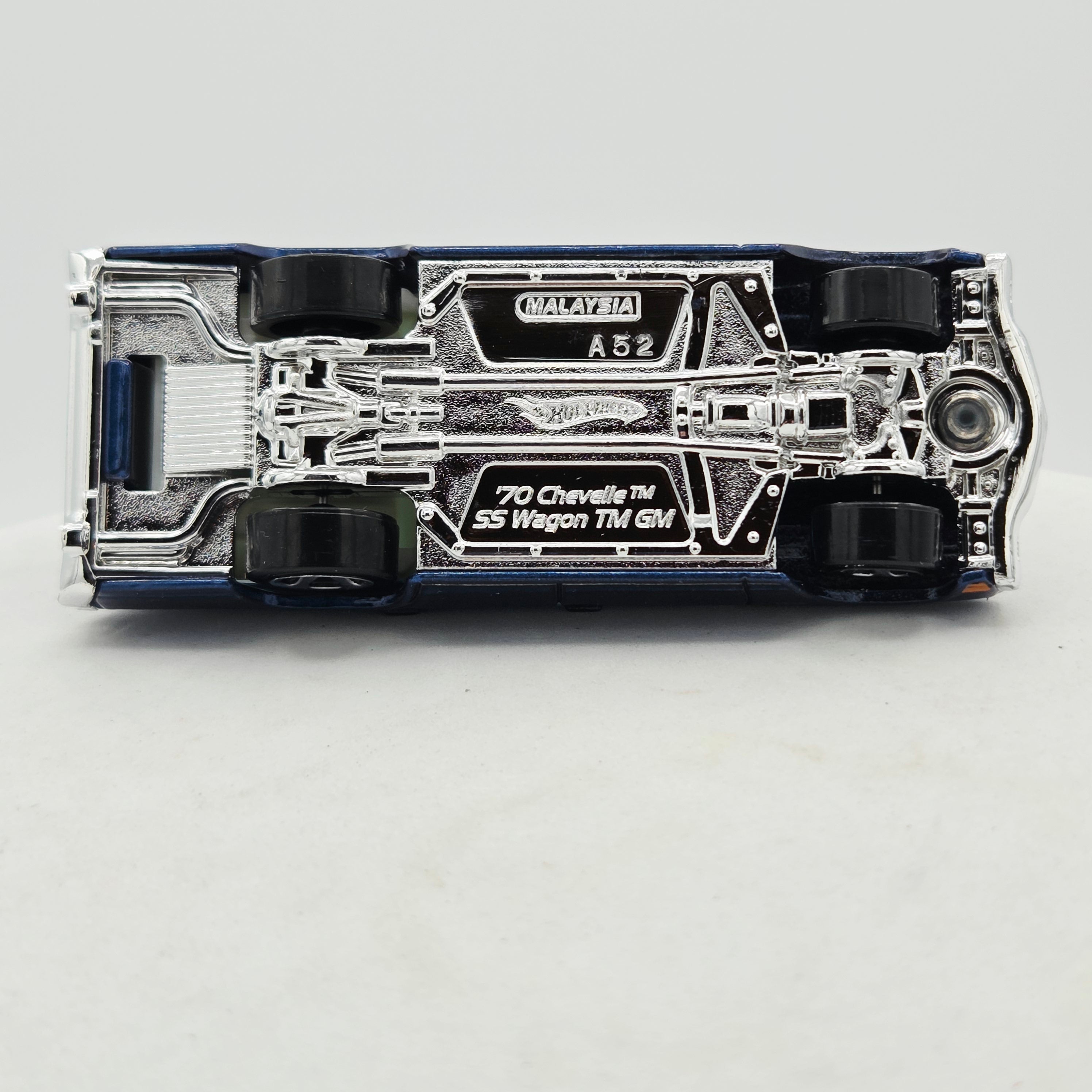 Hot Wheels '70 Chevy Chevelle SS Wagon, Blue (2009 HW Basic - Premiere)