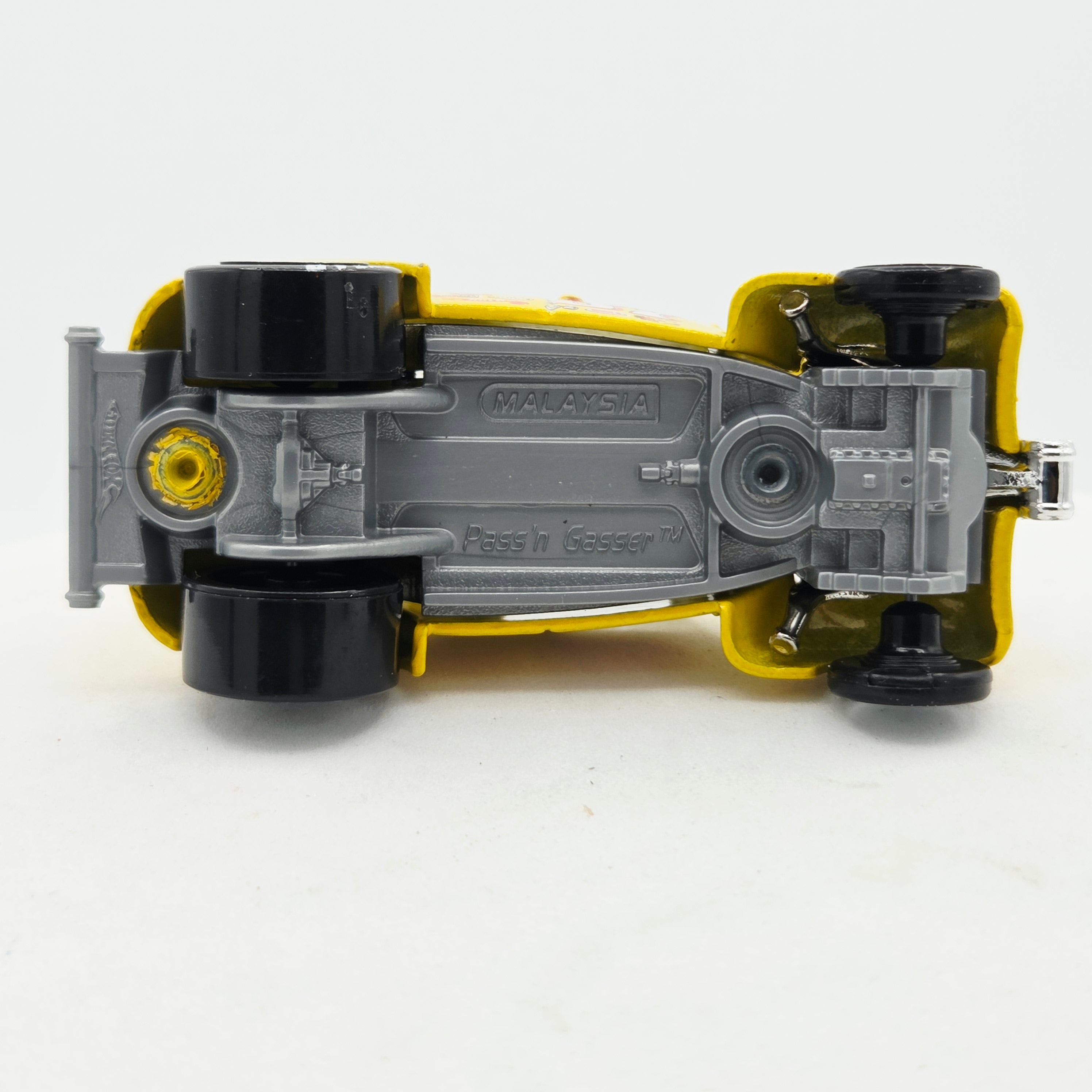 Hot Wheels HW Pass 'N Gasser "37", Yellow (2008 HW Basic - New Models)