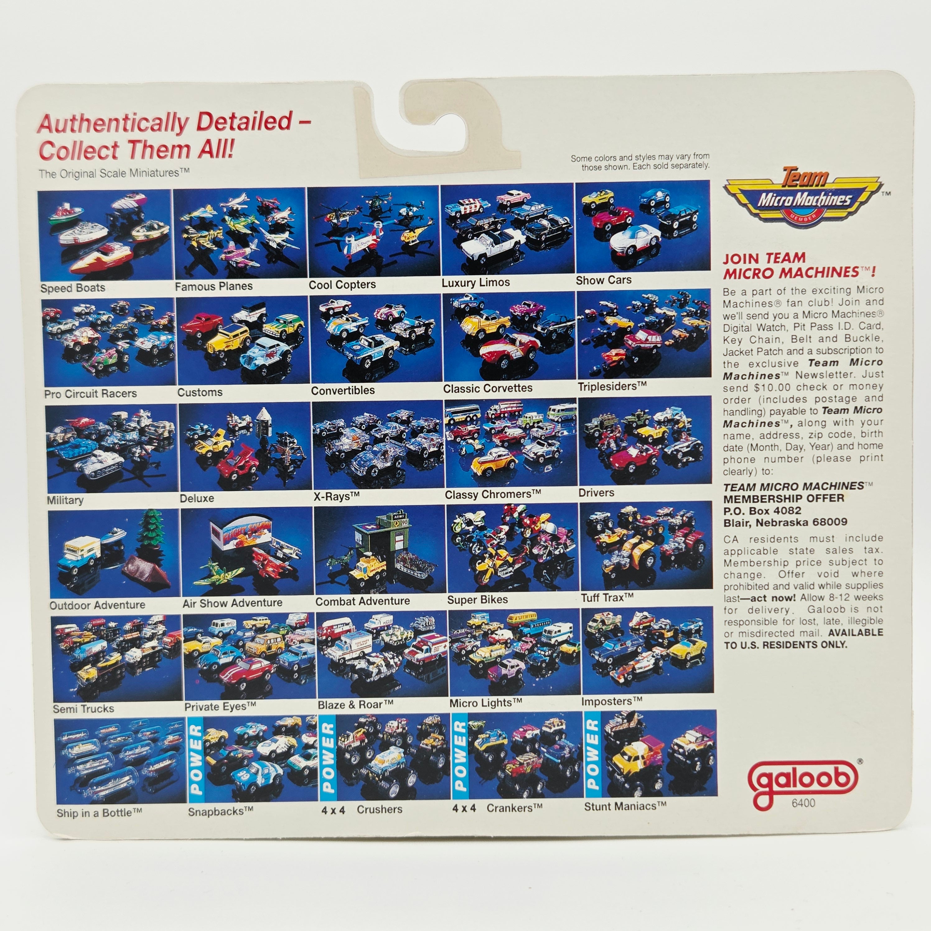 Galoob Micro Machines - Riders Collection #3 - Motorcycle (1990 World's Smallest Drivers!)