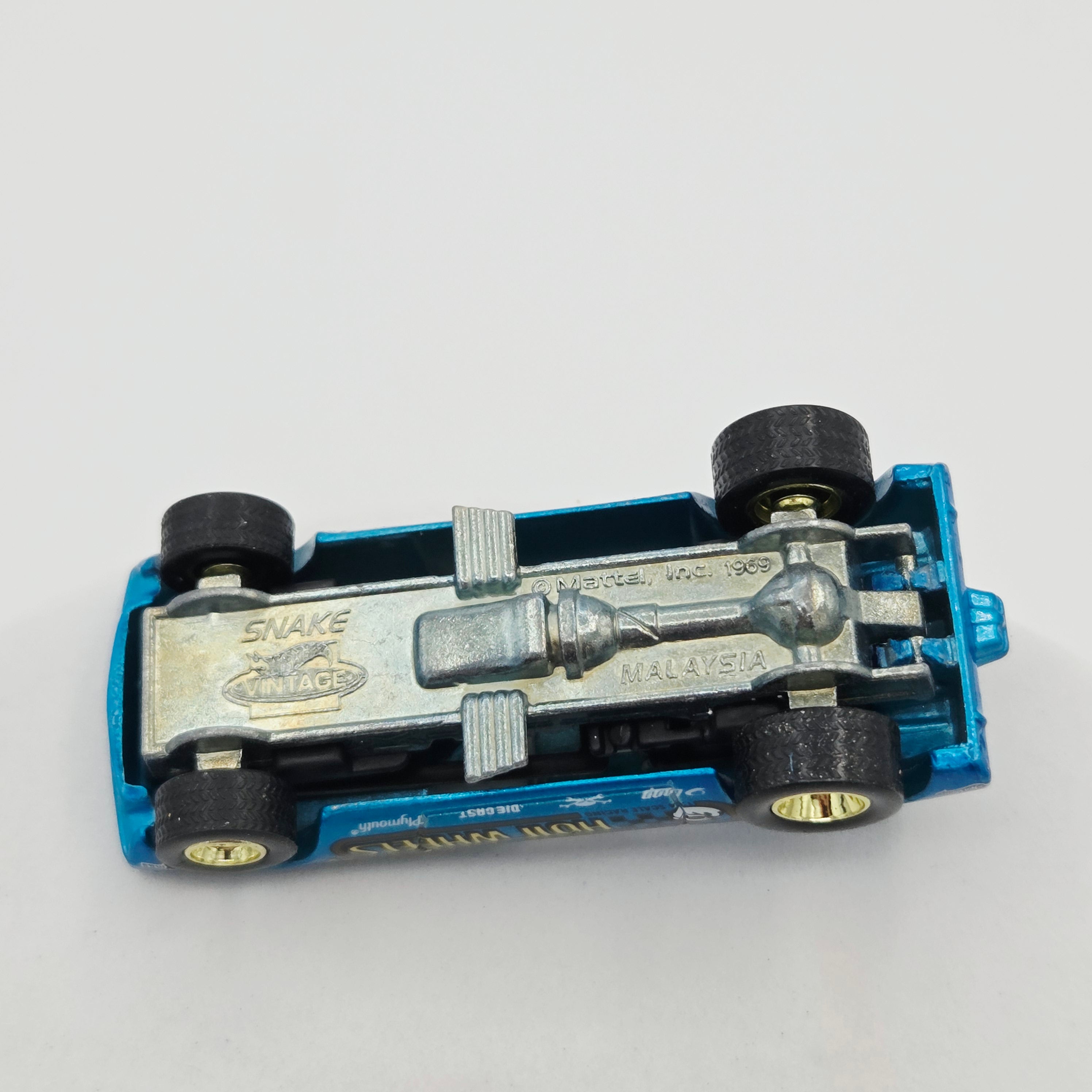 Hot Wheels Plymouth Barracuda Snake Funny Car (2007 HW Holiday Rods)