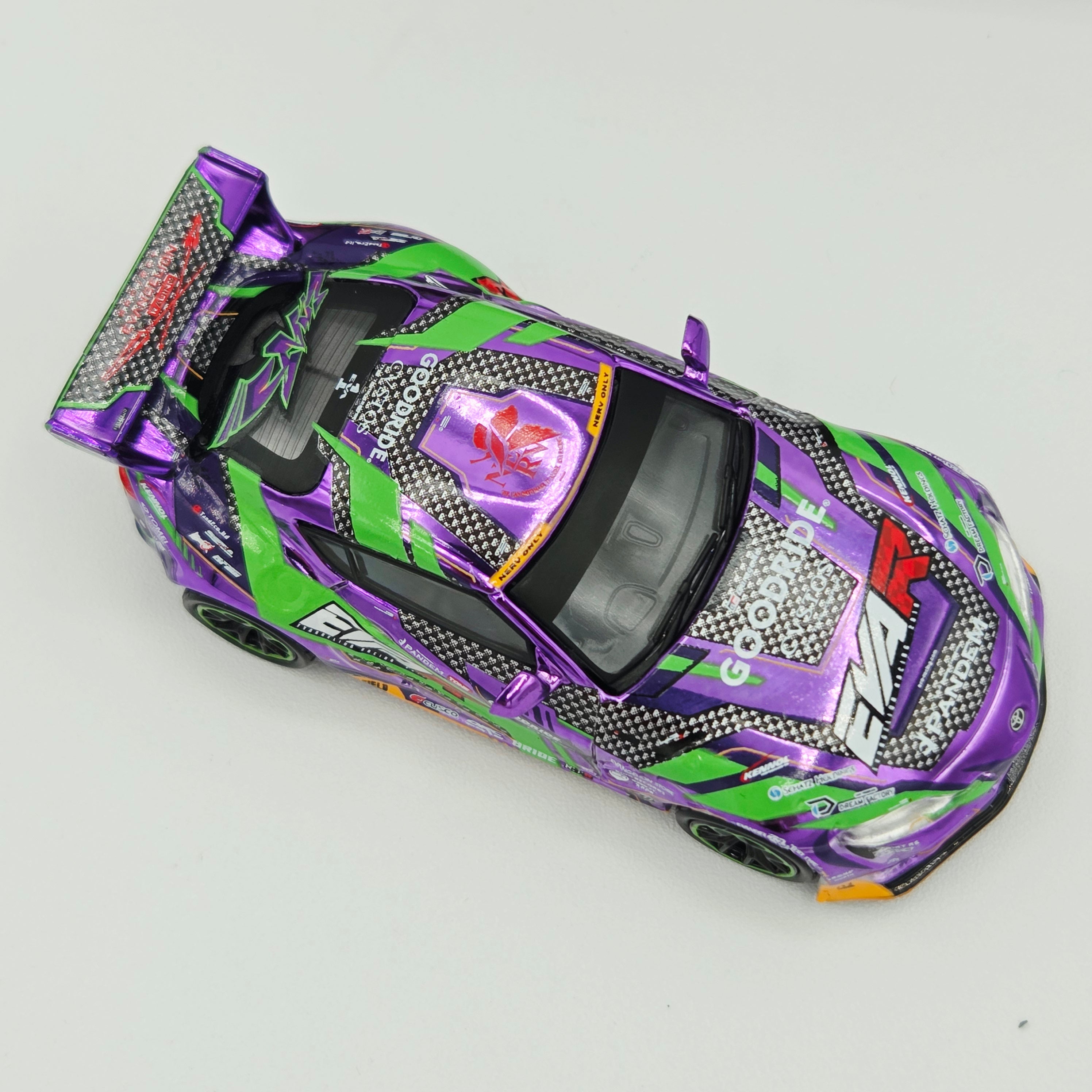 Pop Race Toyota GR Supra EVA RT Test Type-01 Goodride Pandem - 1:64 (2