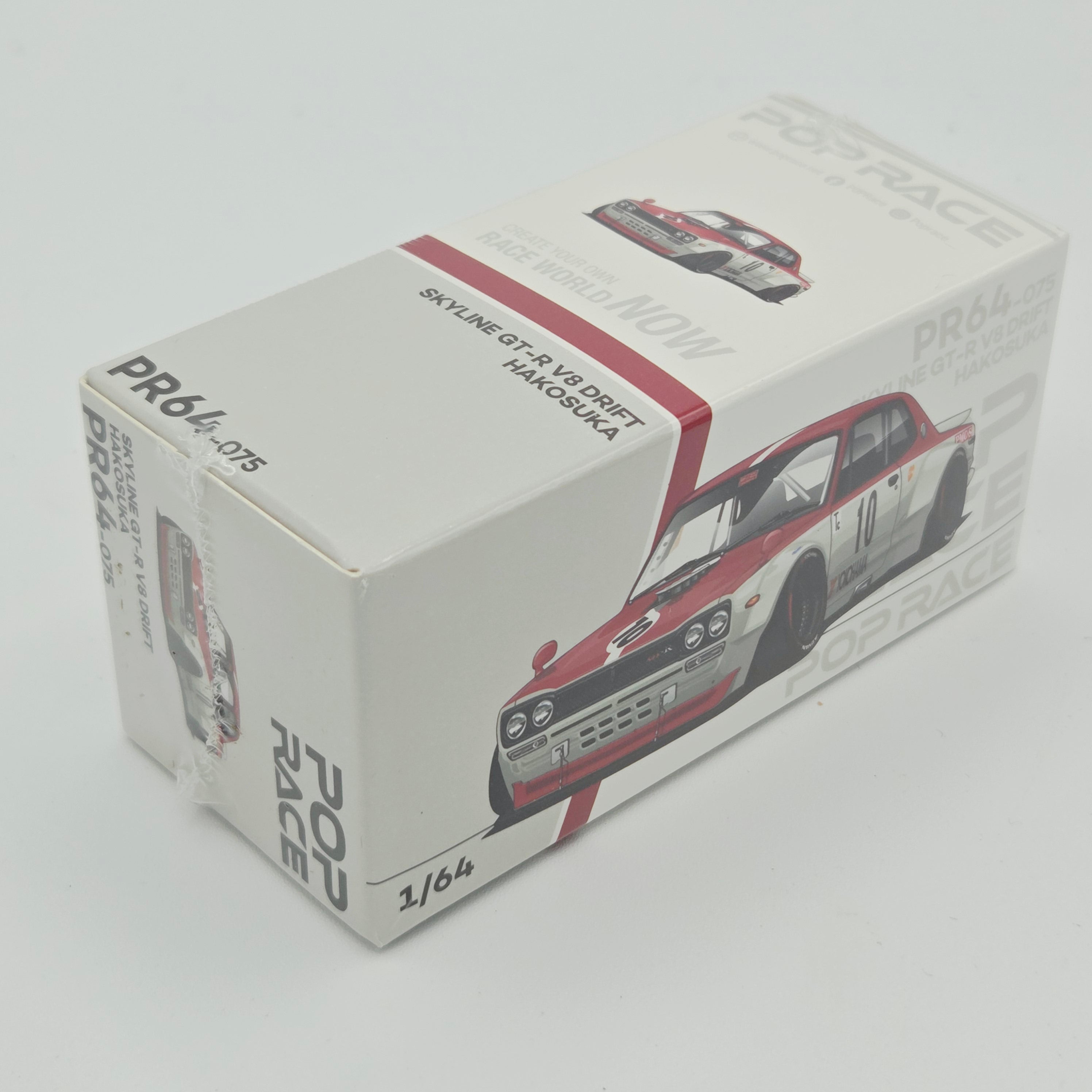 Pop Race Nissan Skyline GT-R V8 Drift Hakosuka - 1:64, Watanabe (2026 Limited Edition)