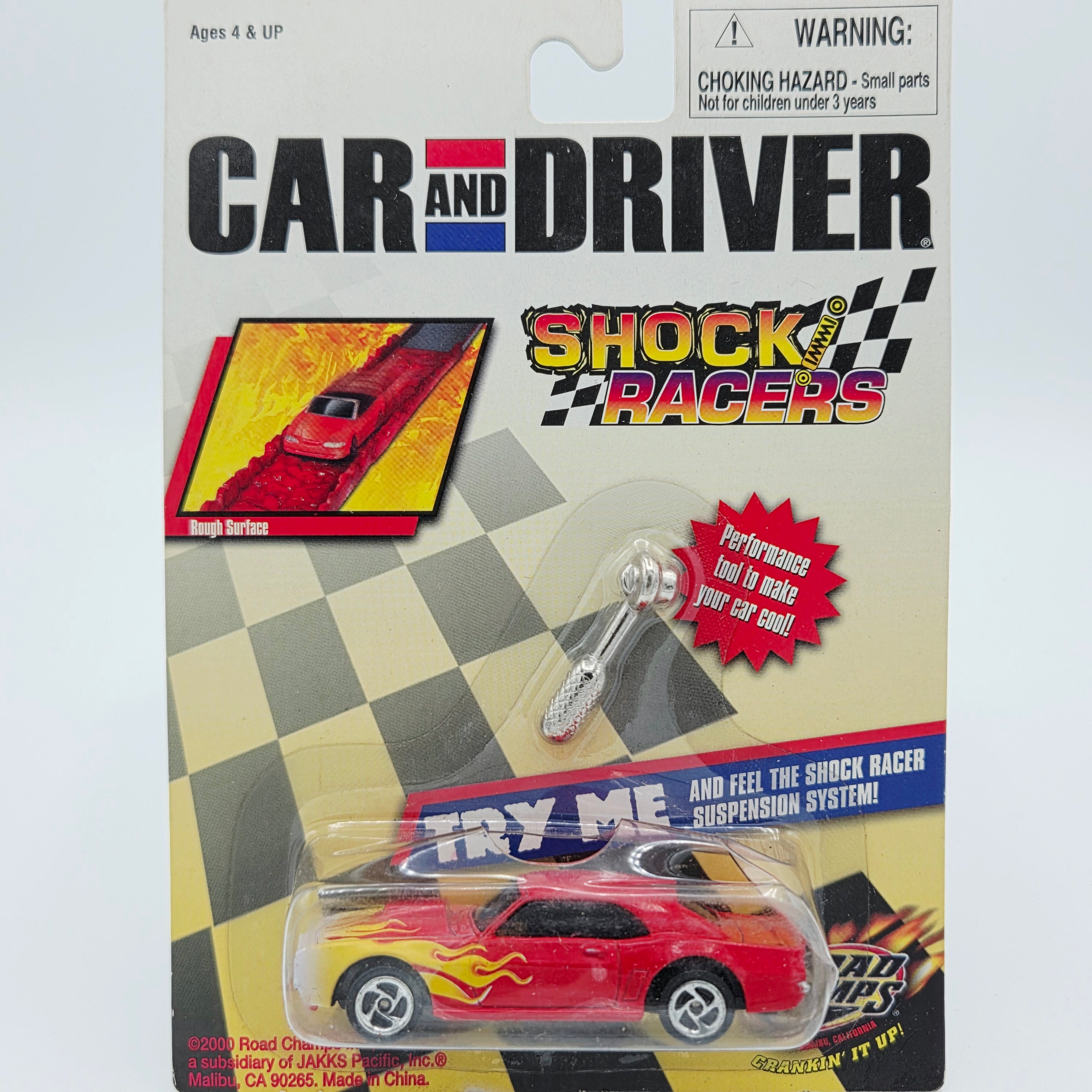 Road Champs '69 Chevrolet Camaro - Red (2000 Car & Driver Shock Racers)