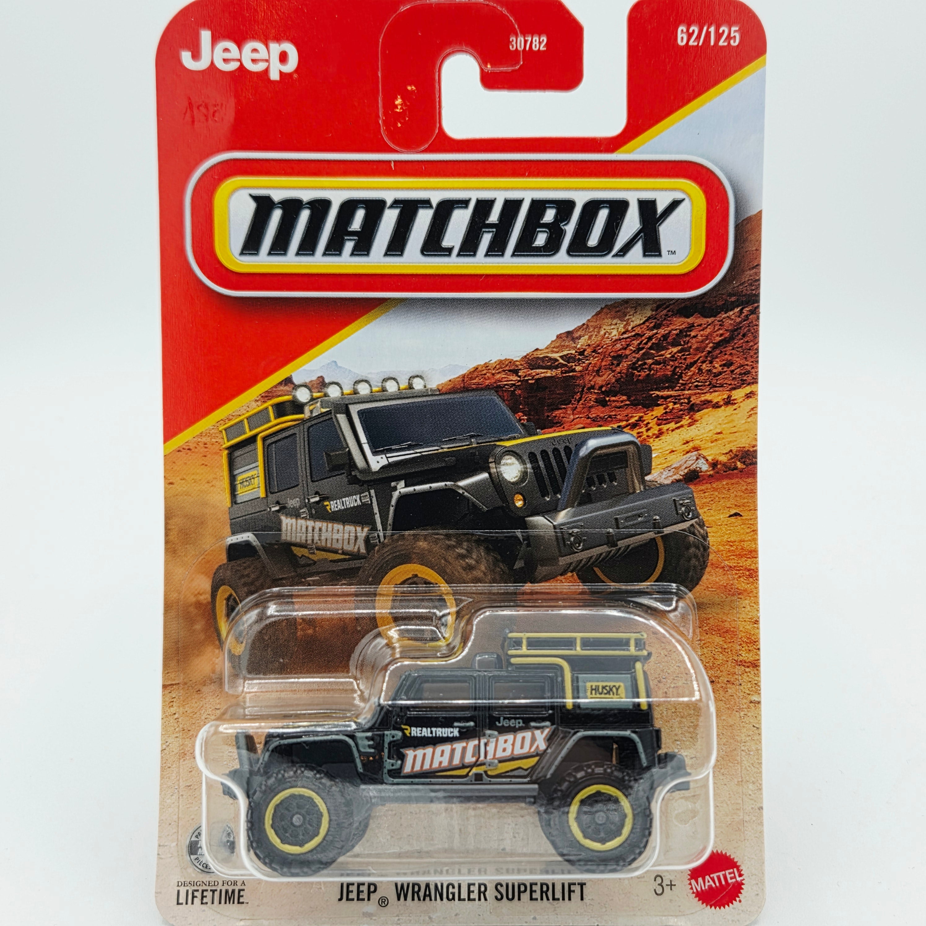 Matchbox Jeep Wrangler Superlift "Realtruck" (2026 Mix 7 G Basic)