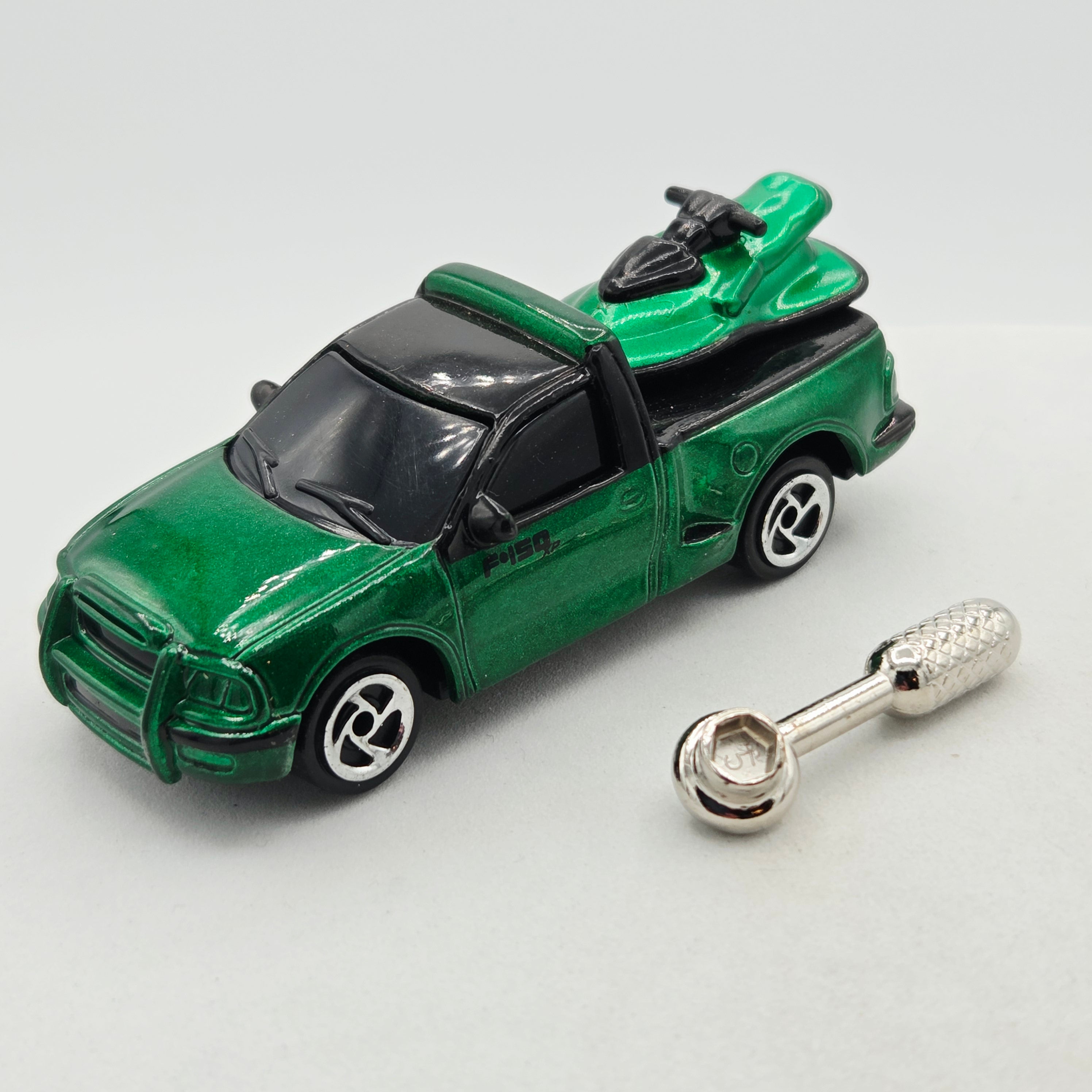 Road Champs Ford F-150 Pick-up w/ Jet Ski - Loose (2000 Car & Driver Shock Racers)