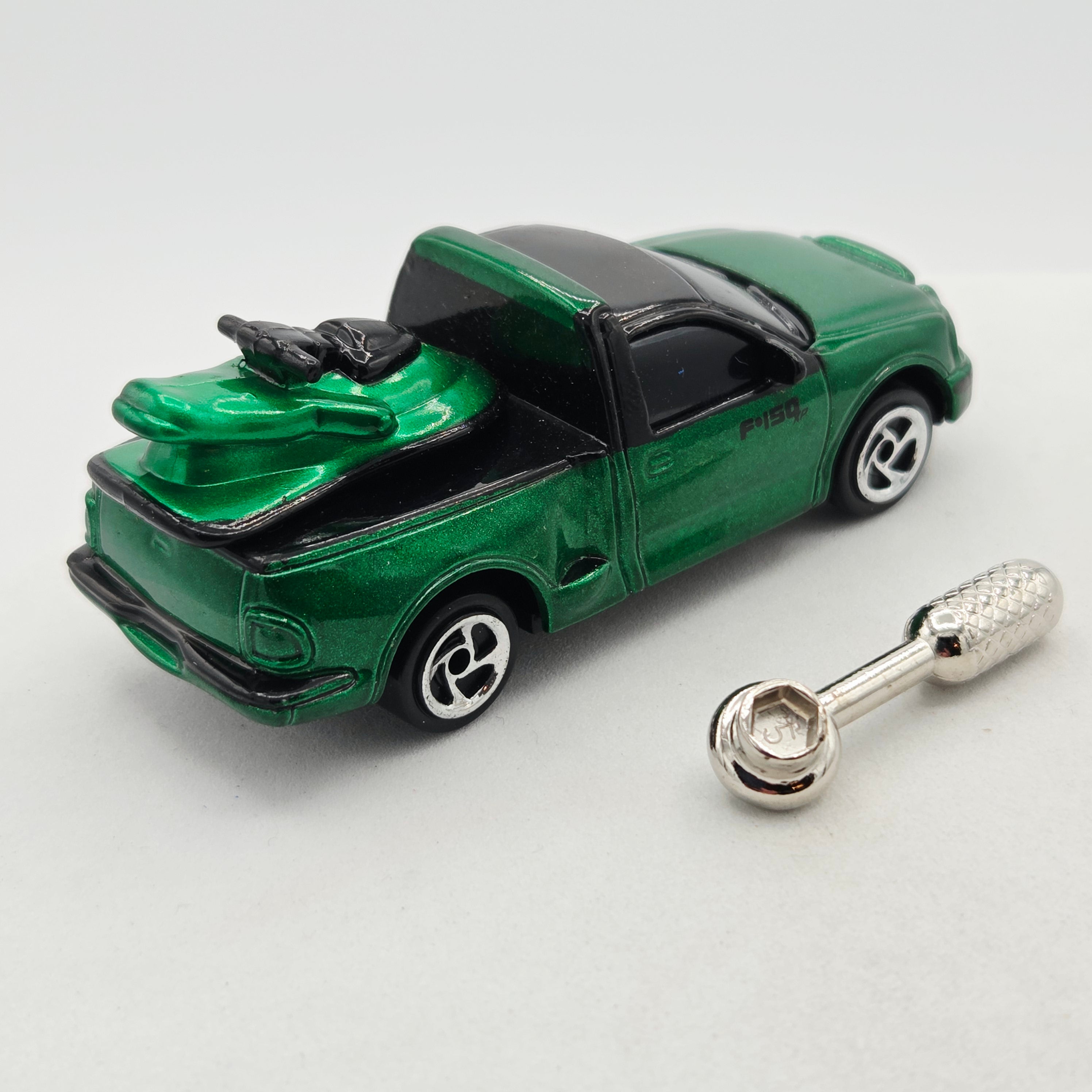 Road Champs Ford F-150 Pick-up w/ Jet Ski - Loose (2000 Car & Driver Shock Racers)