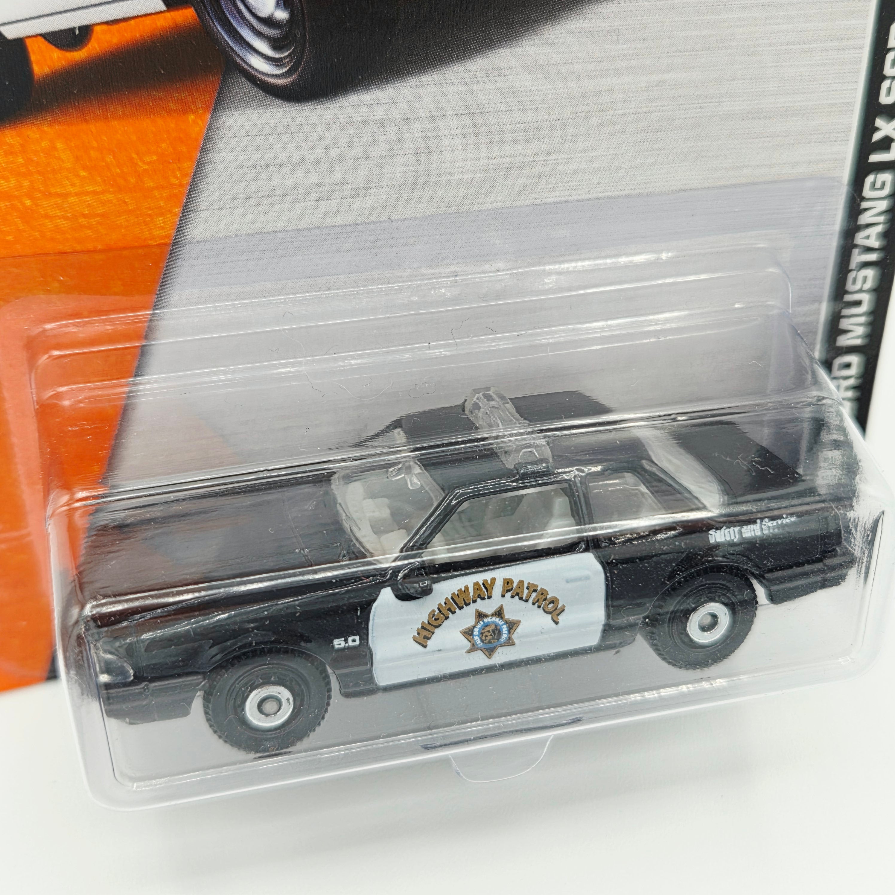 Matchbox '93 Ford Mustang LX SSP "Highway Patrol" (2014 MBX Basic)