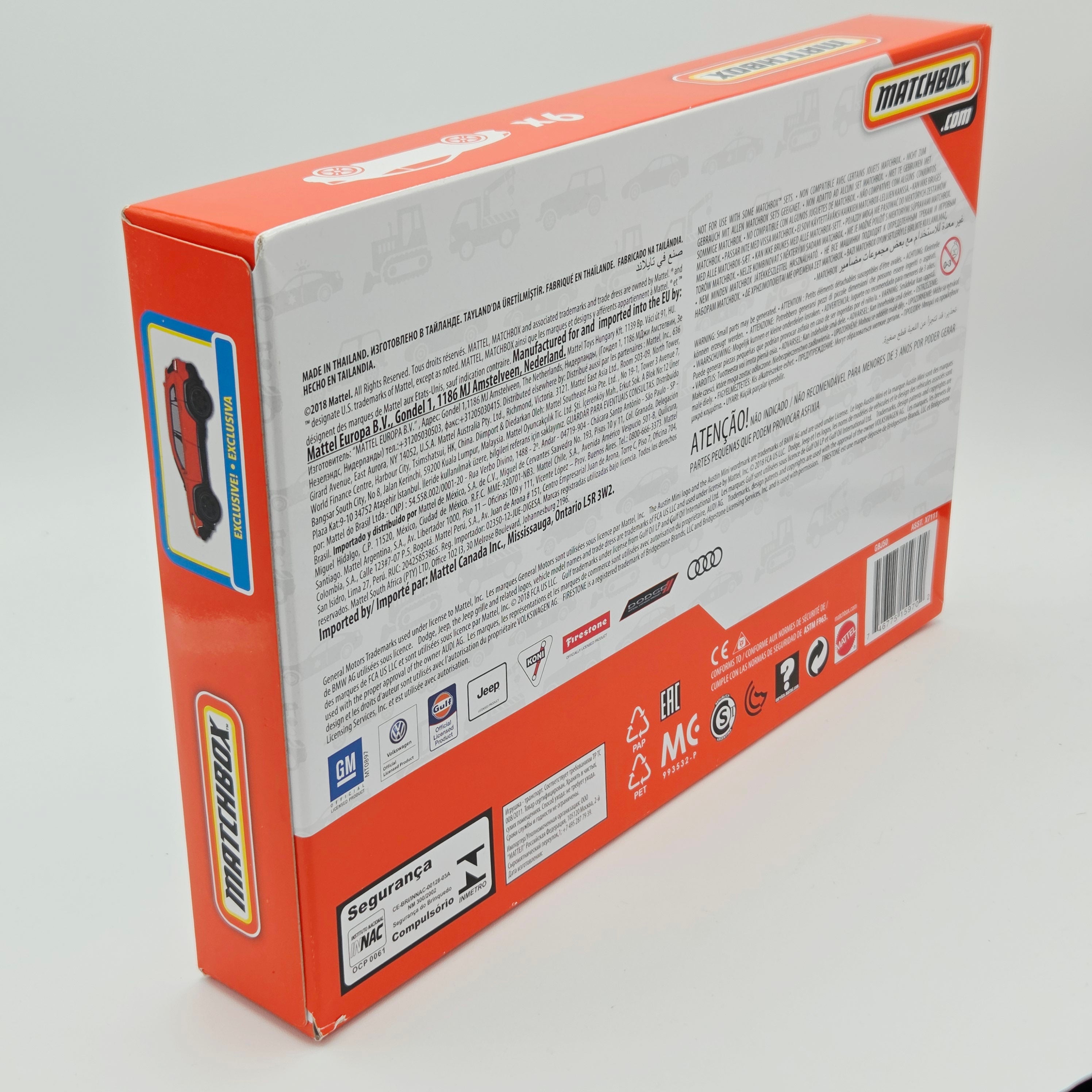 Matchbox 9 Pack - Exclusive Jeep Cherokee Trailhawk (2019 Multipack)