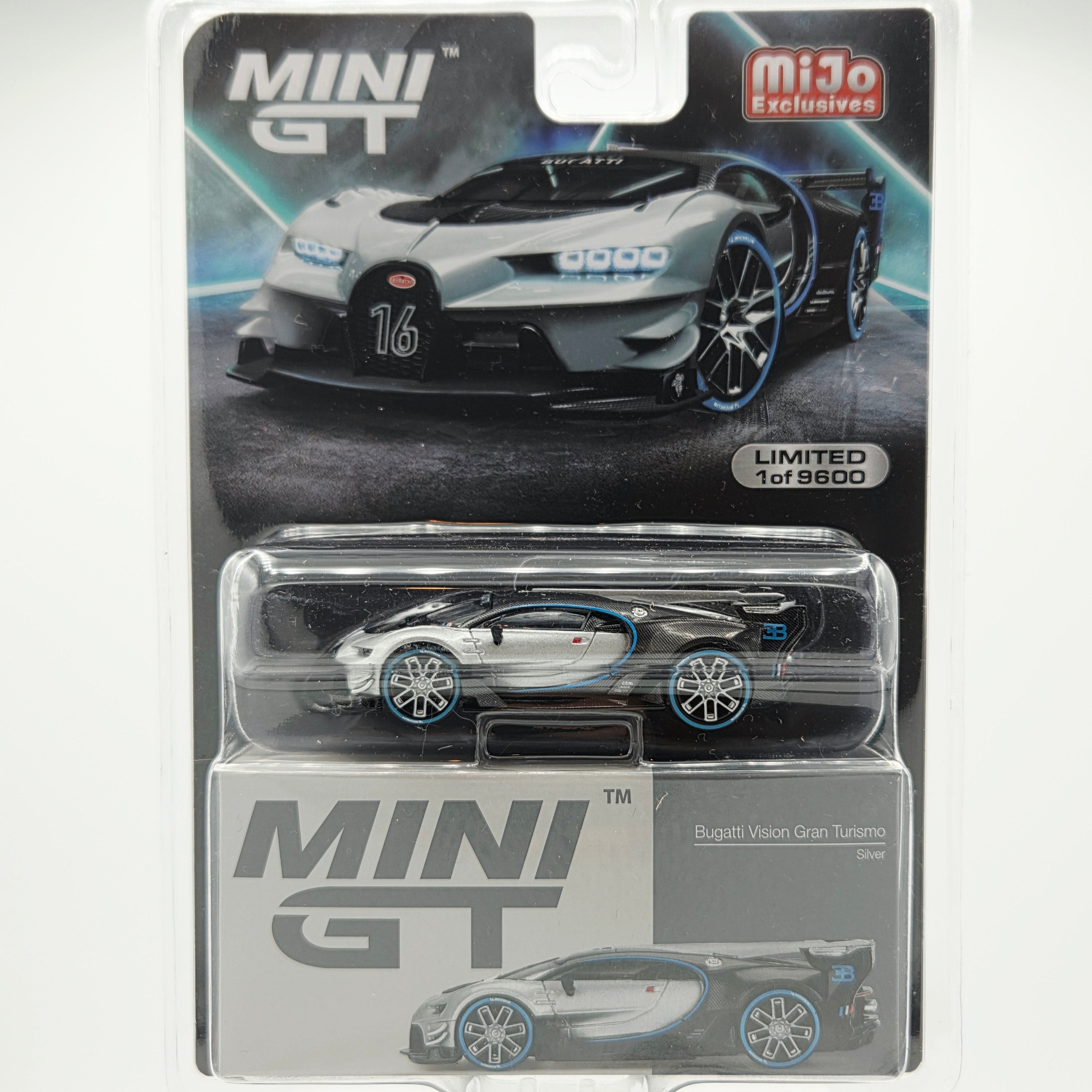 MINI GT Bugatti Vision Gran Turismo - 1:64 (2022 MIJO Exclusives - Limited Edition 1 of 9600)