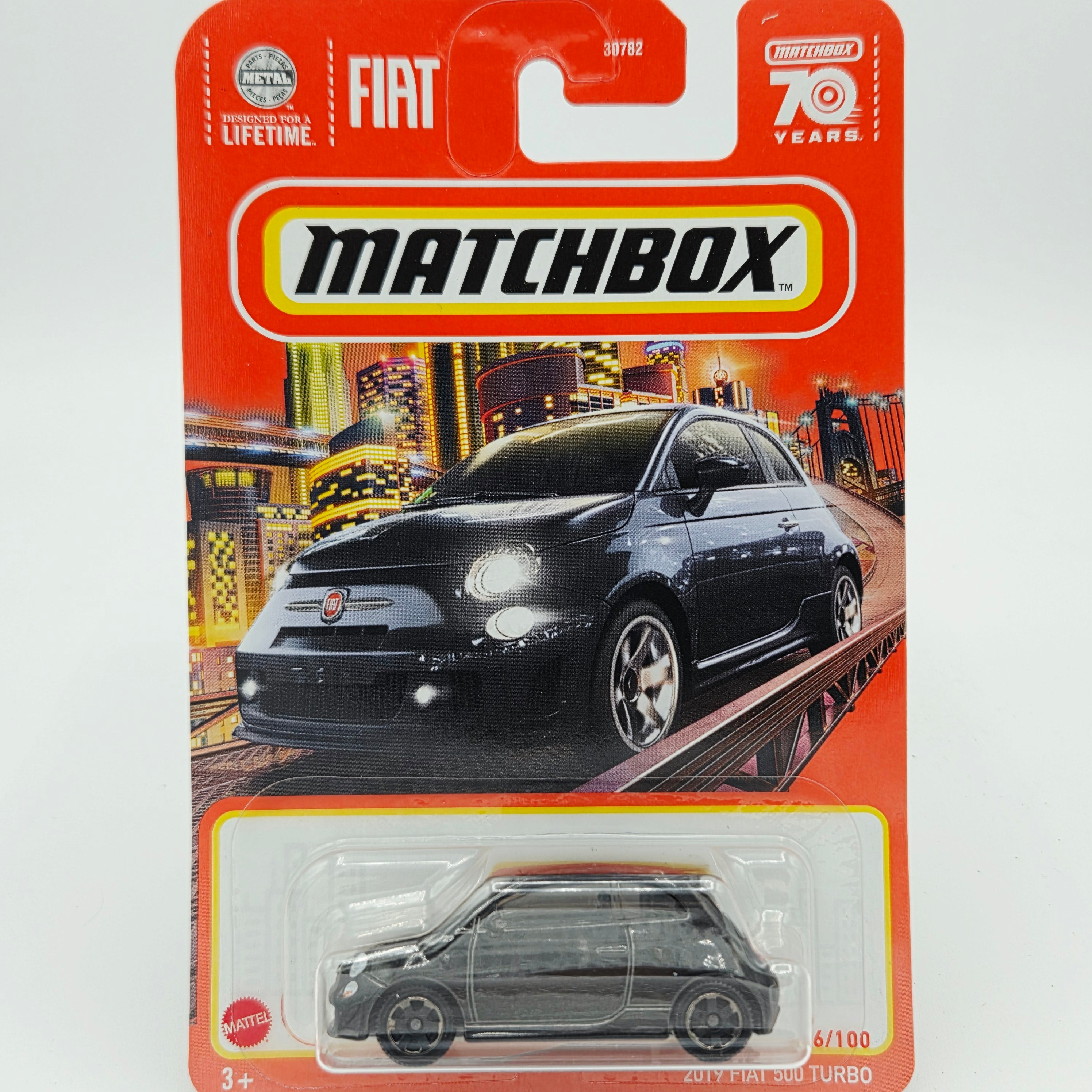 Matchbox '19 Fiat 500 Turbo (2023 MBX Basic)