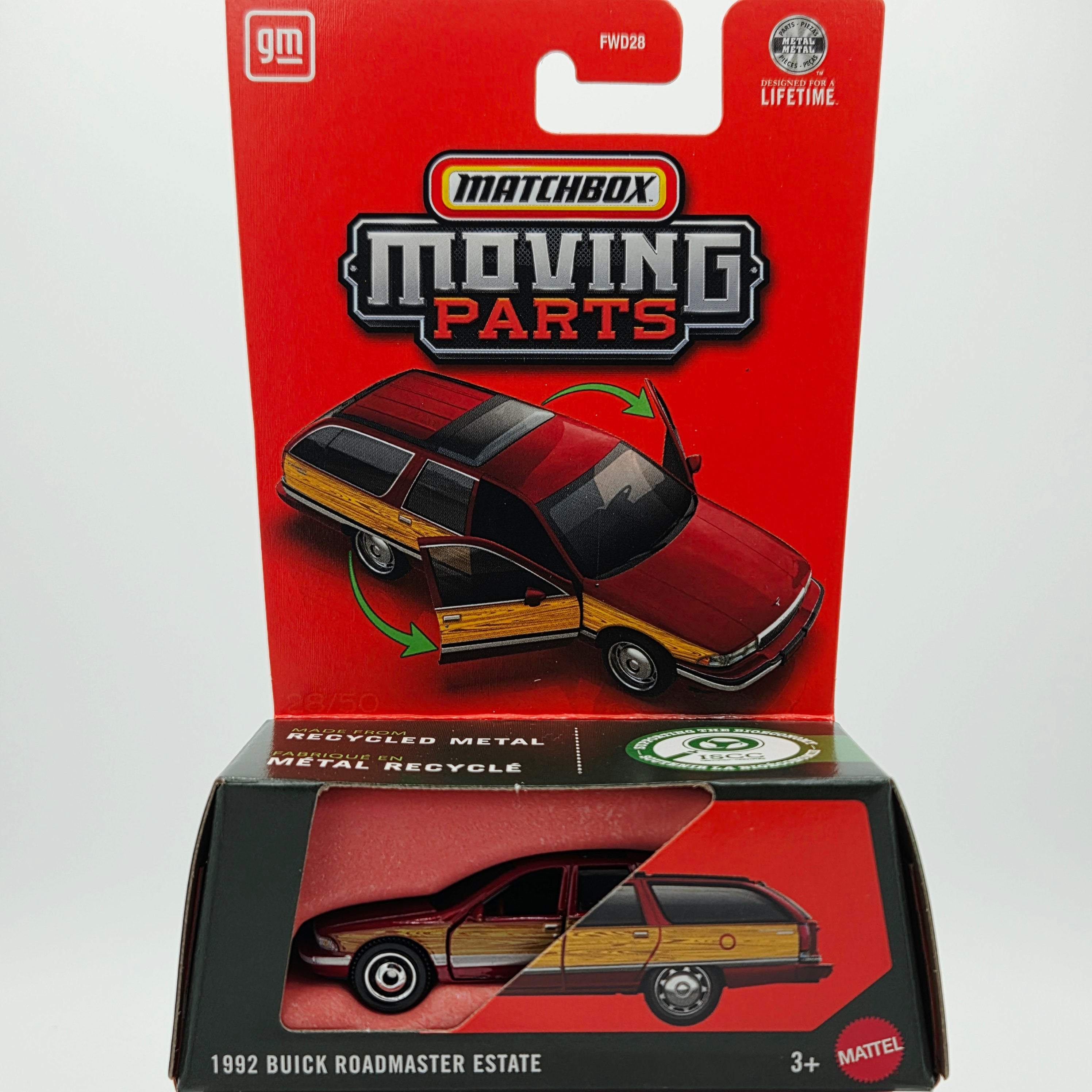 Matchbox '92 Buick Roadmaster Estate Wagon (2026 Moving Parts Mix 4 M)