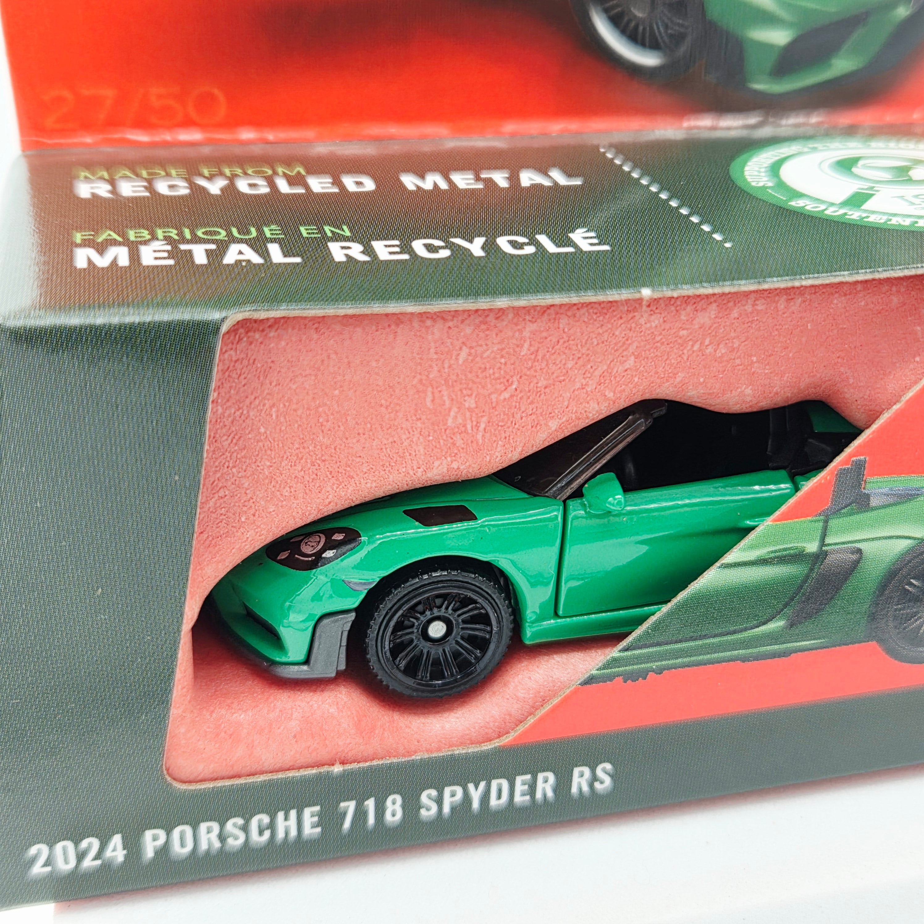 Matchbox '24 Porsche 718 Spyder RS (2026 Moving Parts Mix 4 M)